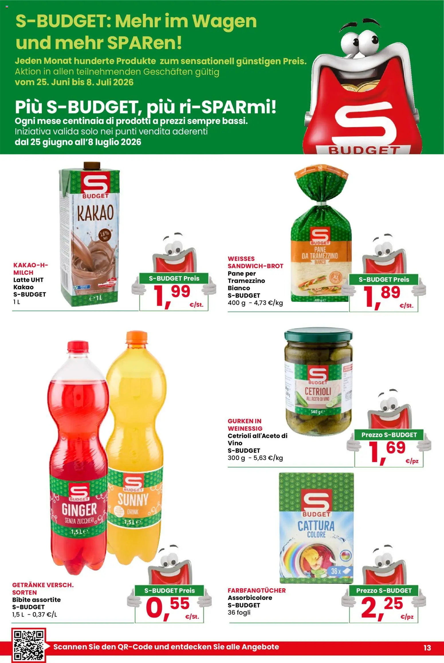 Volantino Eurospar del 25/06/2026 | Pagina: 13