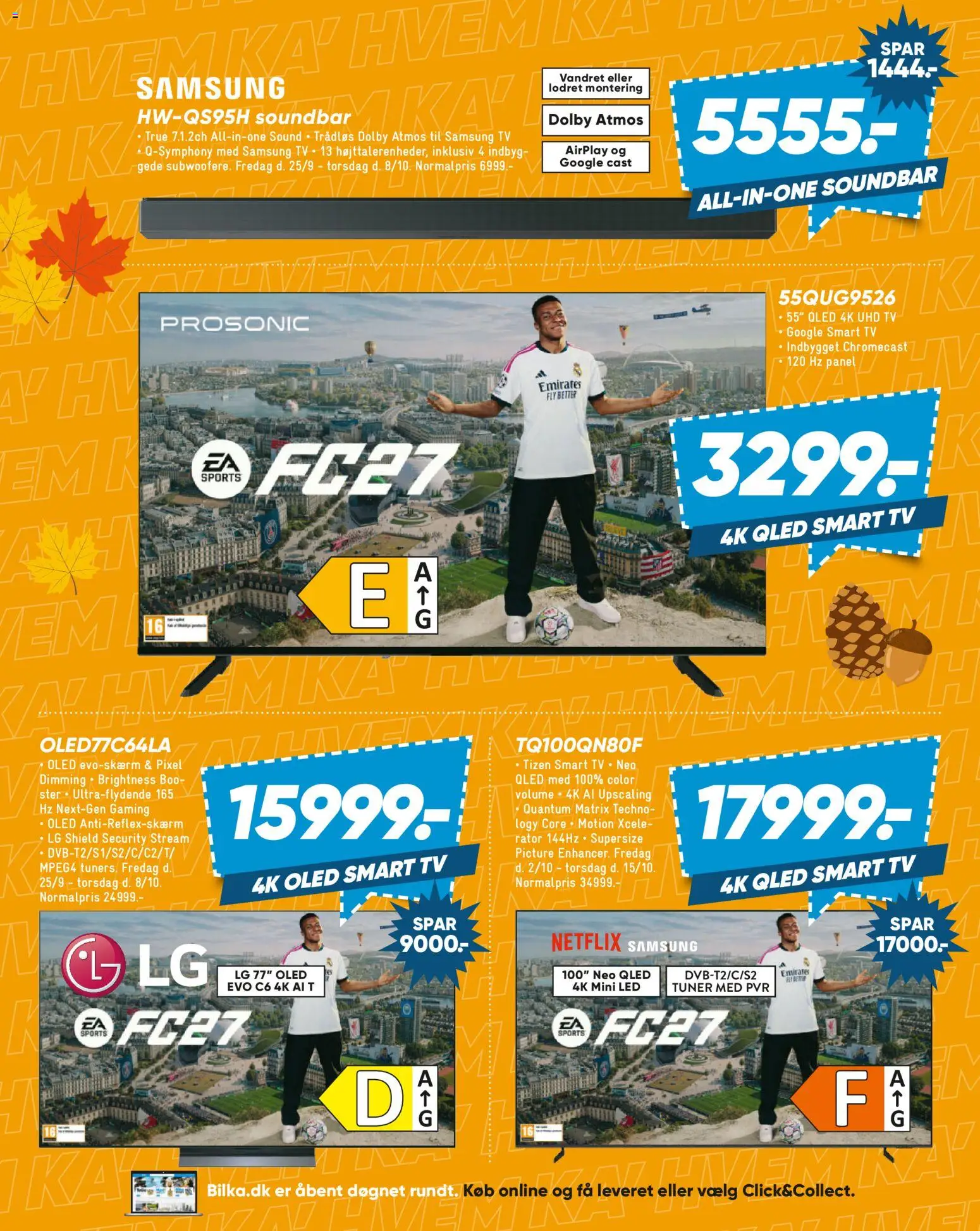 Bilka tilbudsavis – gyldig fra 02/10/2026 | Side: 24 | Produkter: Soundbar, Smart TV, TV