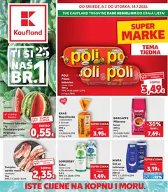 Kaufland - Rijeka Zamet - Pregled kataloga iz trgovine Kaufland, vrijedi od 08.07.2026
