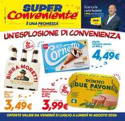 Anteprima del volantino SuperConveniente volantino valido a partire dal 31/07/2026