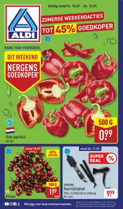Aldi folder - Weekendfolder - Voorbeeld van een folder van Aldi, geldig van 10-07-2026