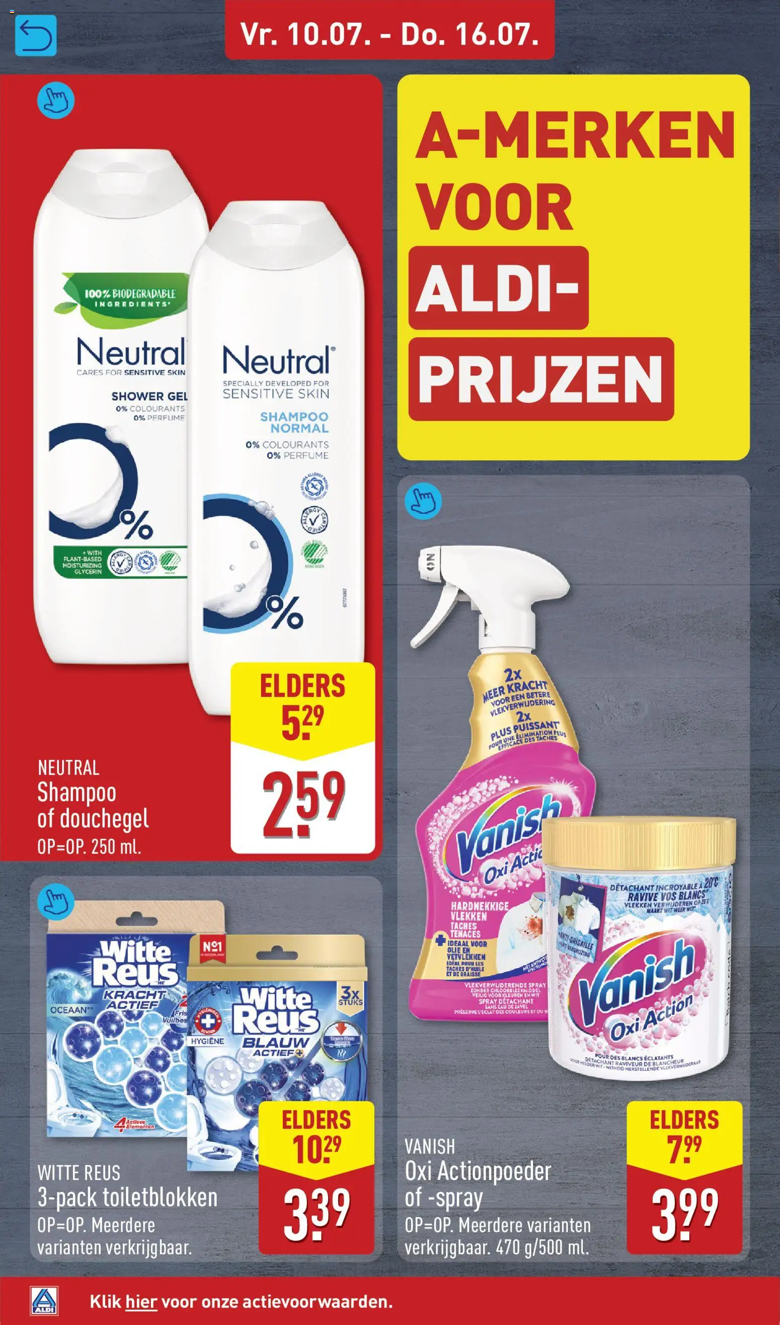{H1} | Pagina: 50 | Producten: Toilet, Shampoo, Douchegel