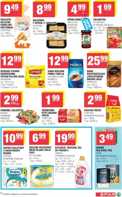 Pogląd oferty "Spar gazetka" - ważna od 17.06.2026 | Strona: 5 | Produkty: Papier toaletowy, Herbatniki, Kawa, Herbata