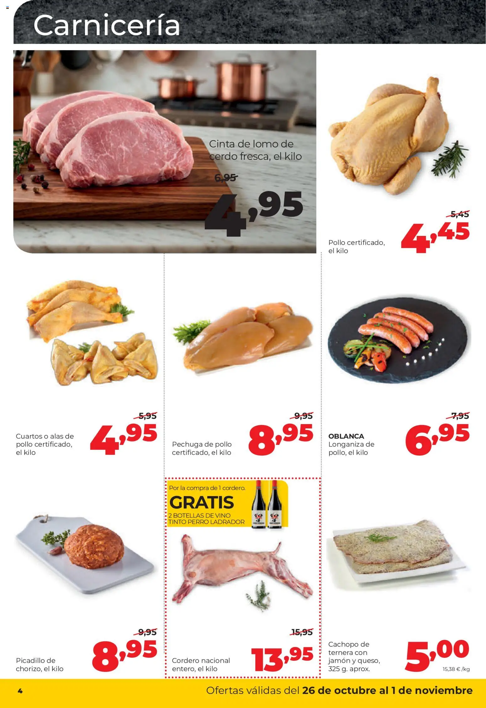 Folleto Alimerka - Página 4 - Ofertas válidas hasta el 1 de noviembre de 2026