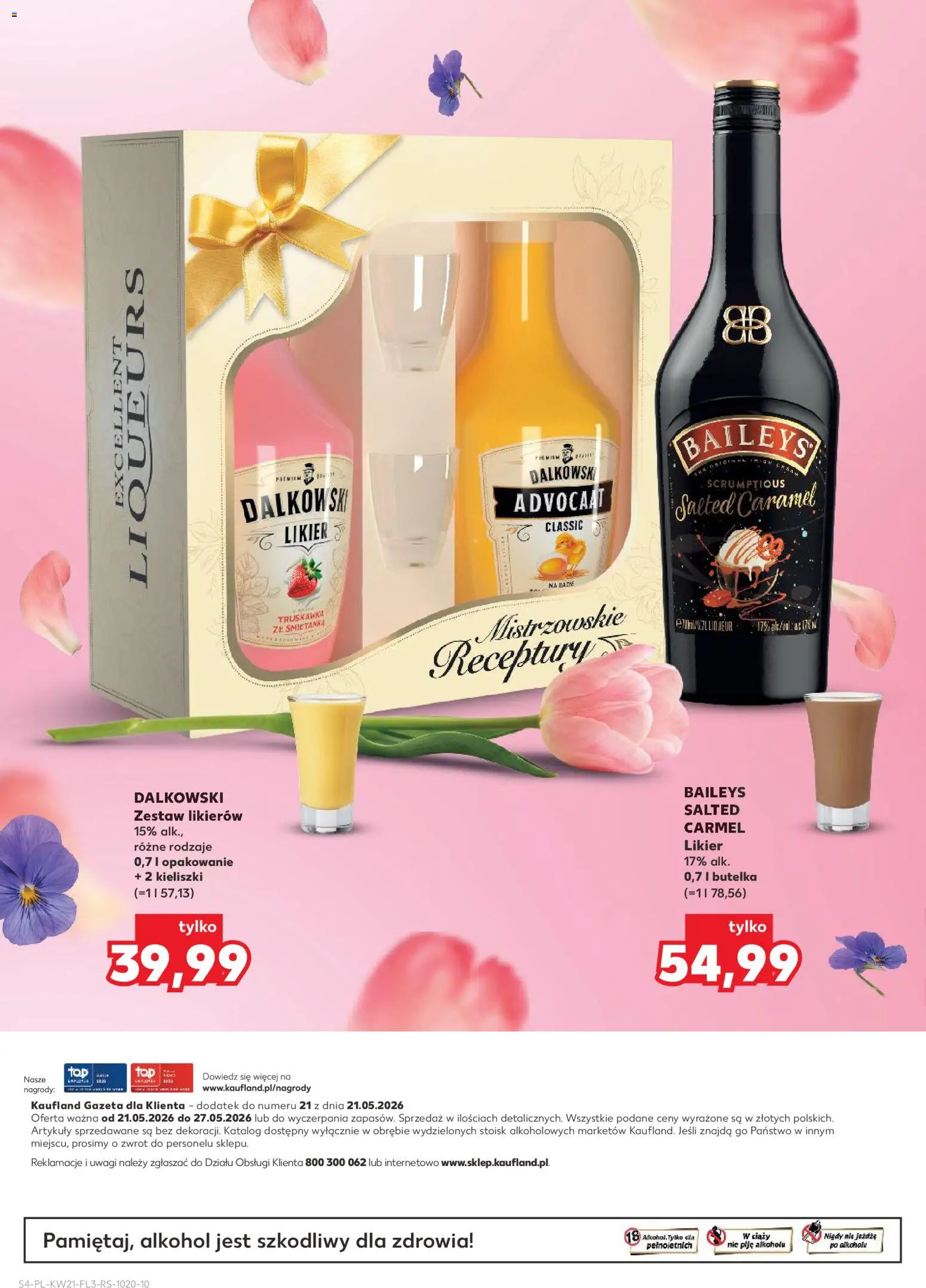 Kaufland Polsko leták - Barek od 21.05.2026 | Strana: 4 | Produkty: Baileys