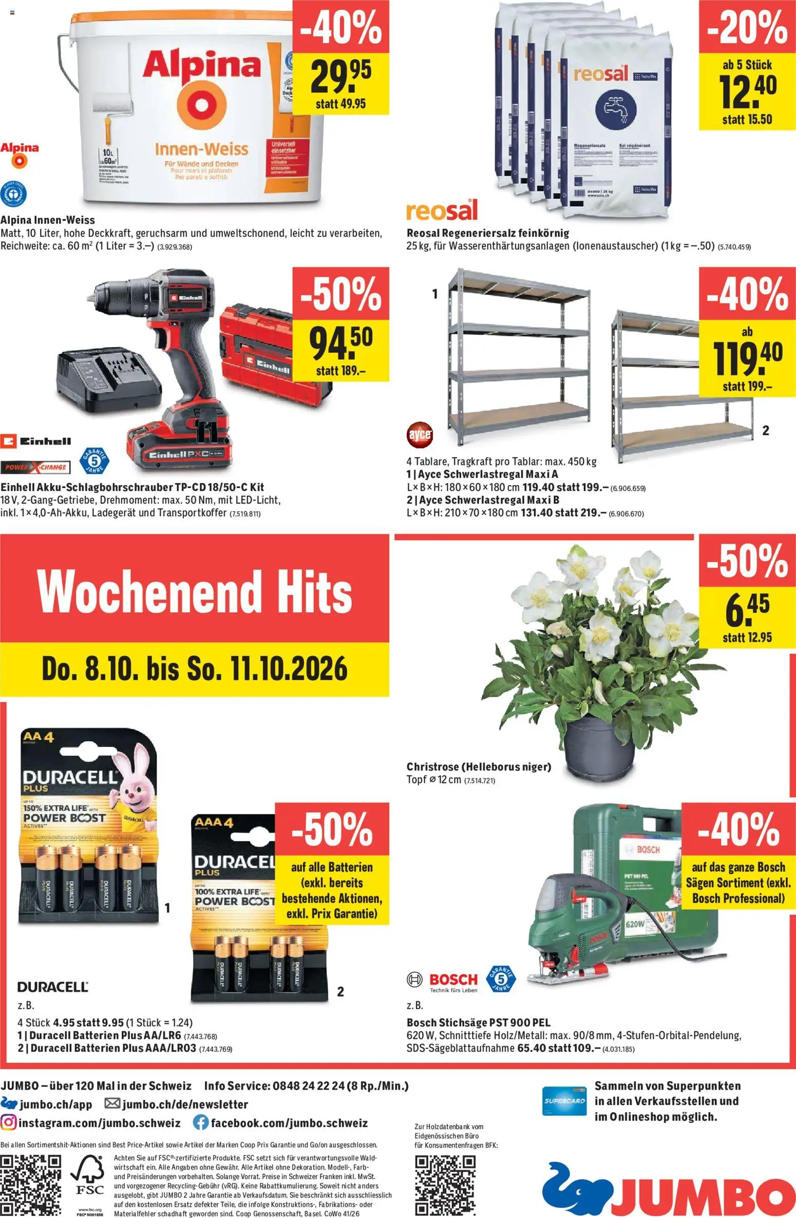 Jumbo aktionen – gültig ab 08.10.2026 | Seite: 28 | Produkte: Ladegerät, Bosch