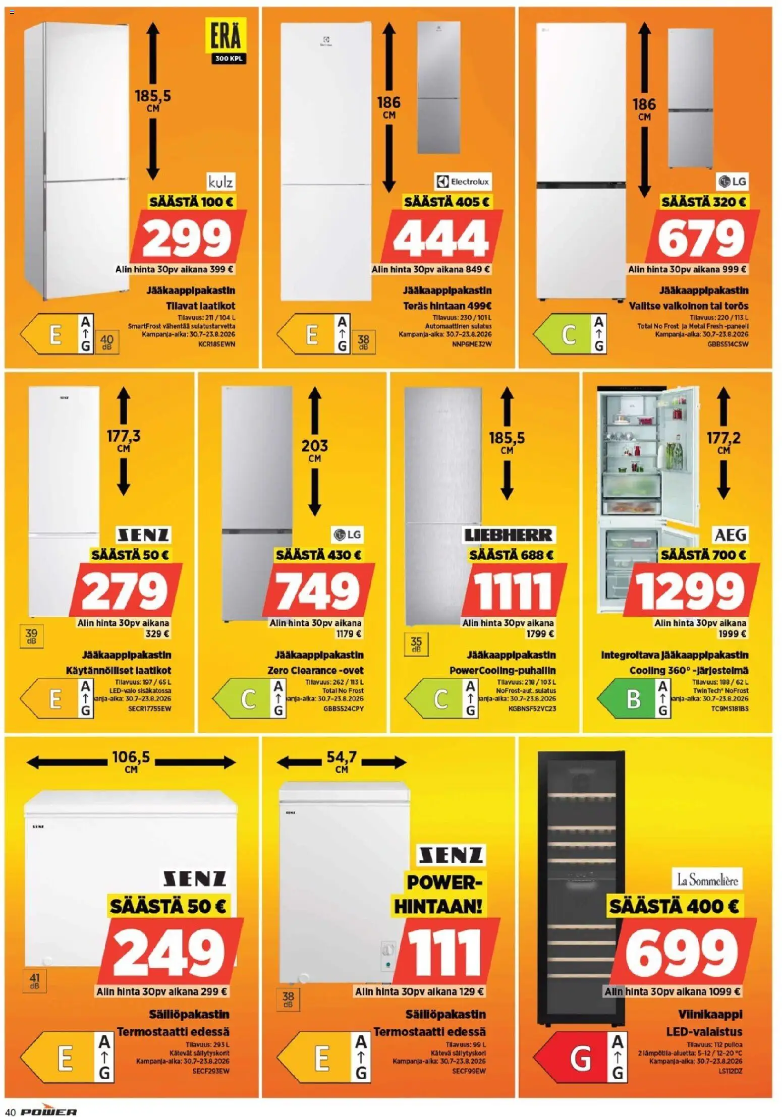 Power tarjoukset – voimassa 29/07/2026 alkaen | Sivu: 40