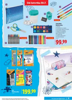 Lidl katalog Spremni pre prvog zvona - pregled Lidl kataloga - važi od 30.07.2026 | Strana: 17 | Proizvode: Ranac, Makaze, Rezač