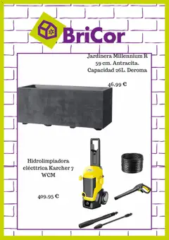 Vista previa BriCor folleto válido desde el 03.05.2026 | Página: 2 | Productos: Hidrolimpiadora, Jardinera