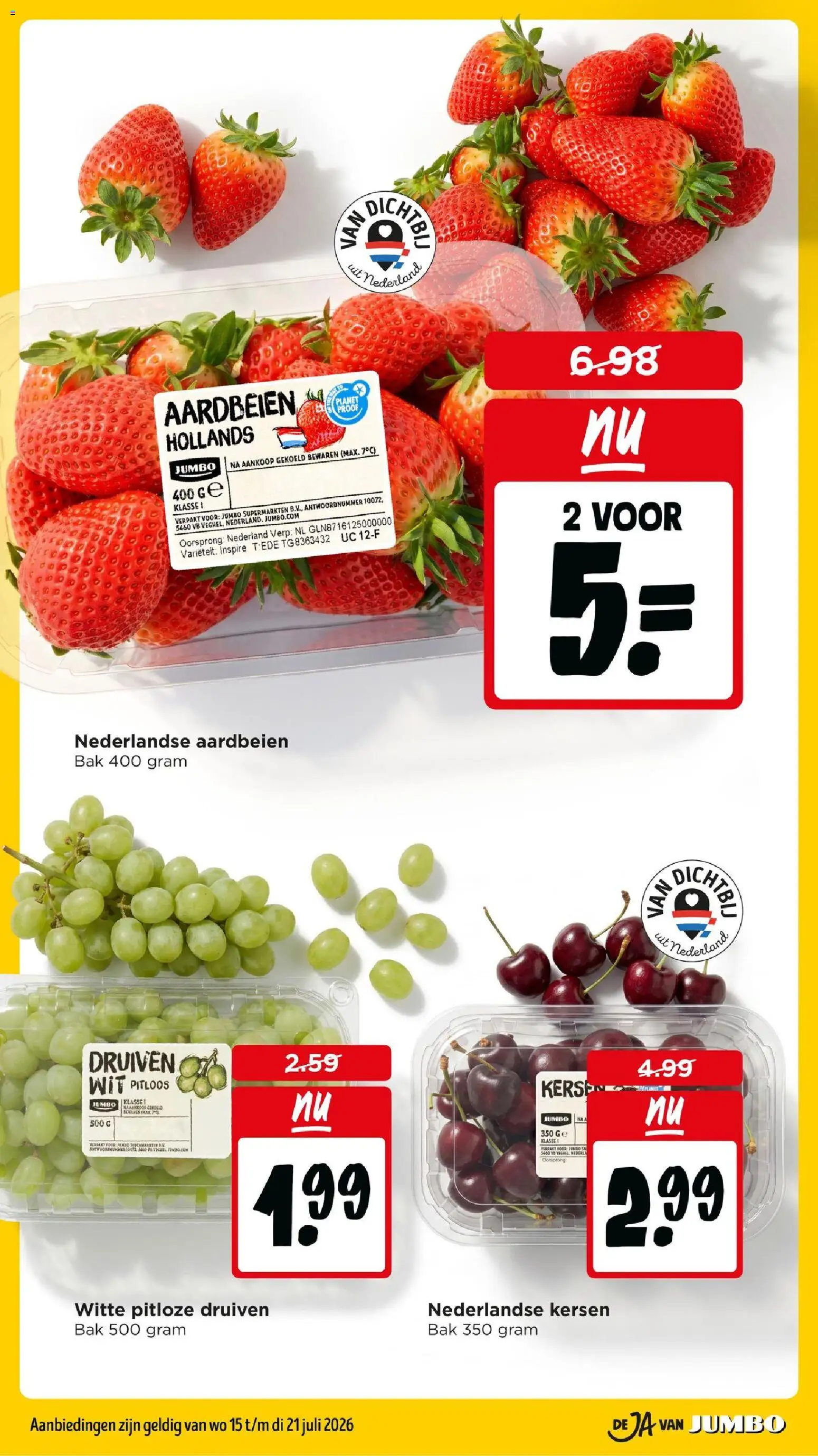 {H1} | Pagina: 6 | Producten: Kersen, Aardbeien, Druiven