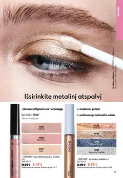 Oriflame leidinys galioja nuo 2026.07.15 | Puslapis: 39 | Prekių: Makiažas