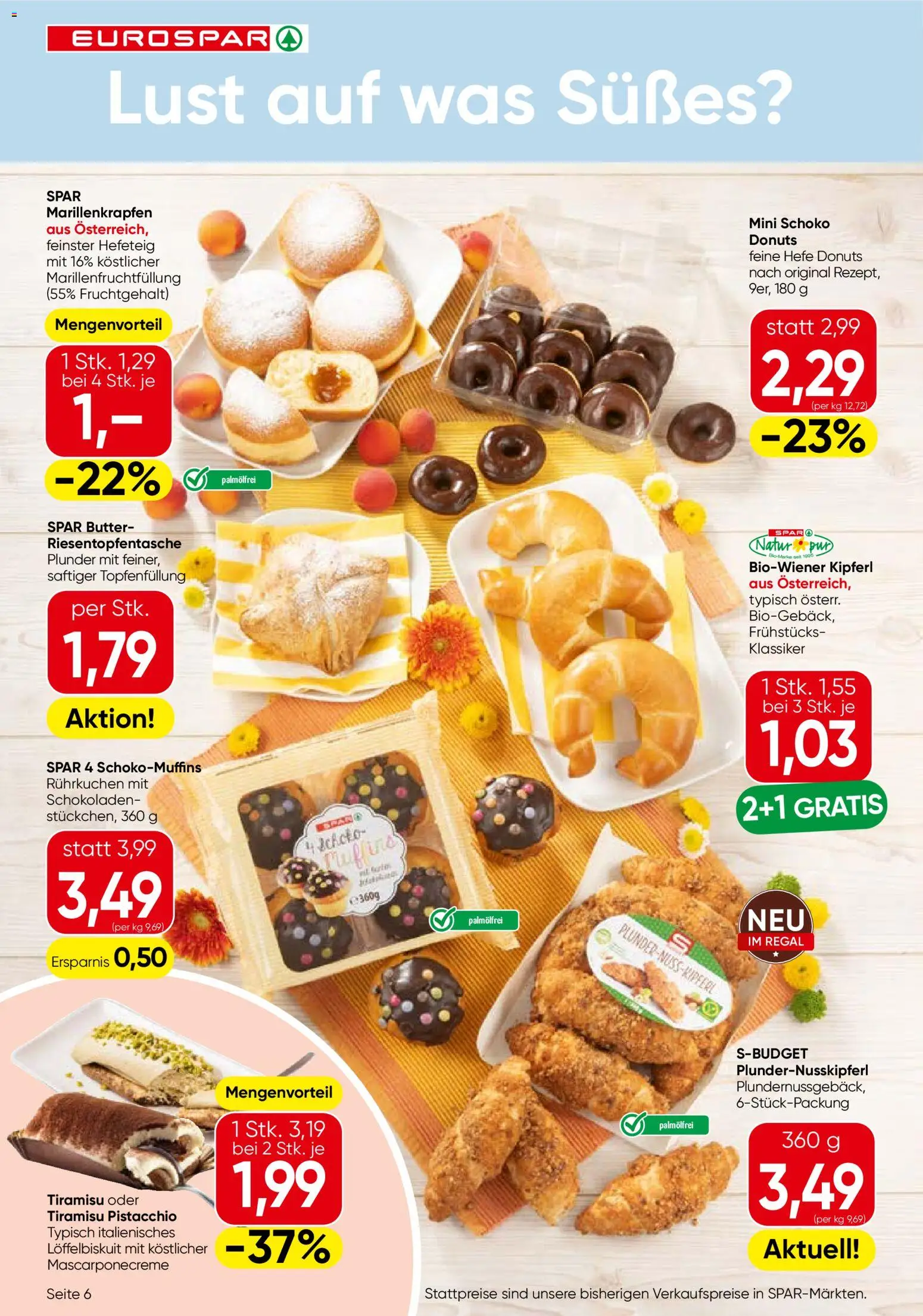 Eurospar Flugblatt gültig ab 10.09.2026 | Seite: 6 | Produkte: Regal, Butter