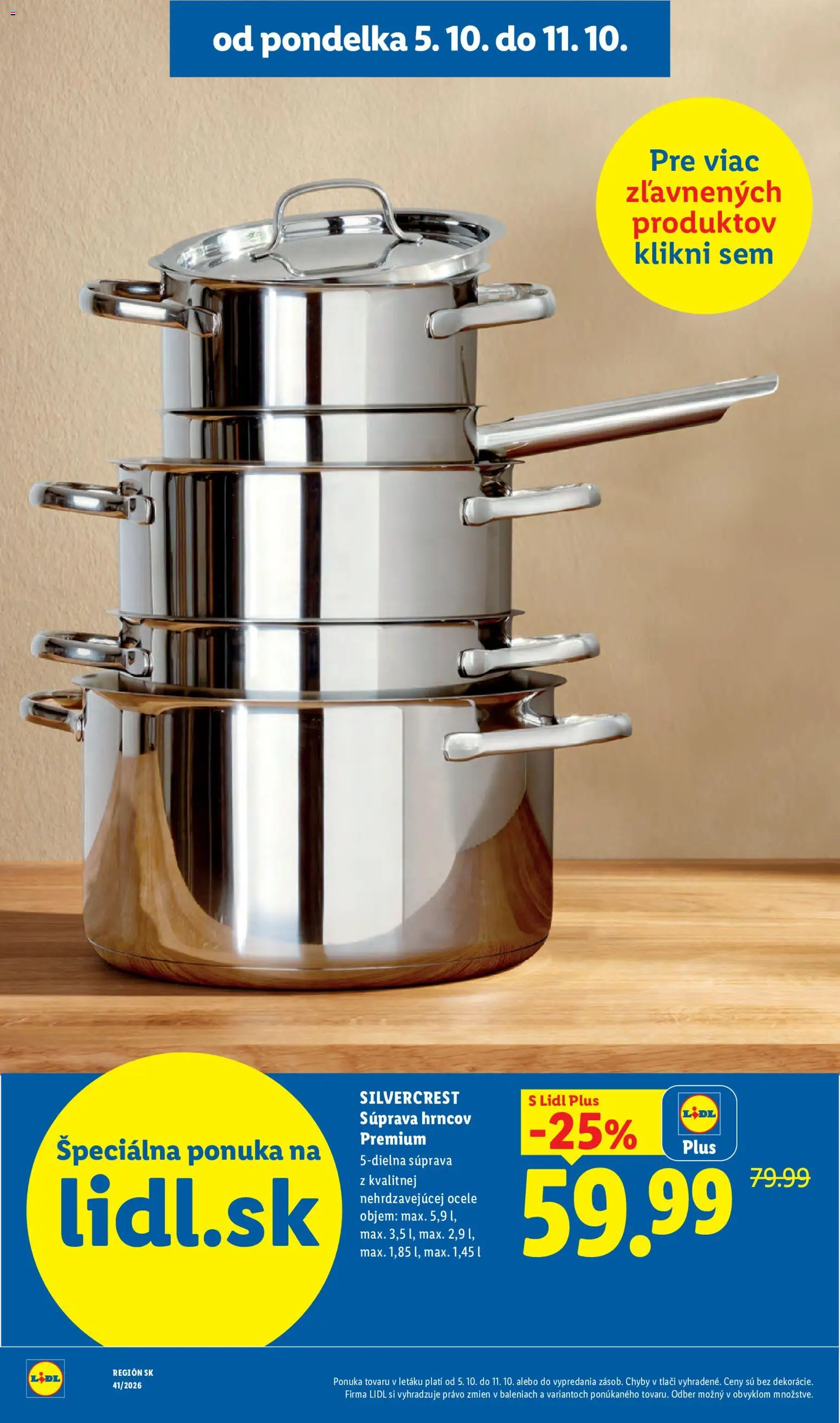 Nové Lidl akcie – leták je platný od 05.10.2026 | Strana: 46