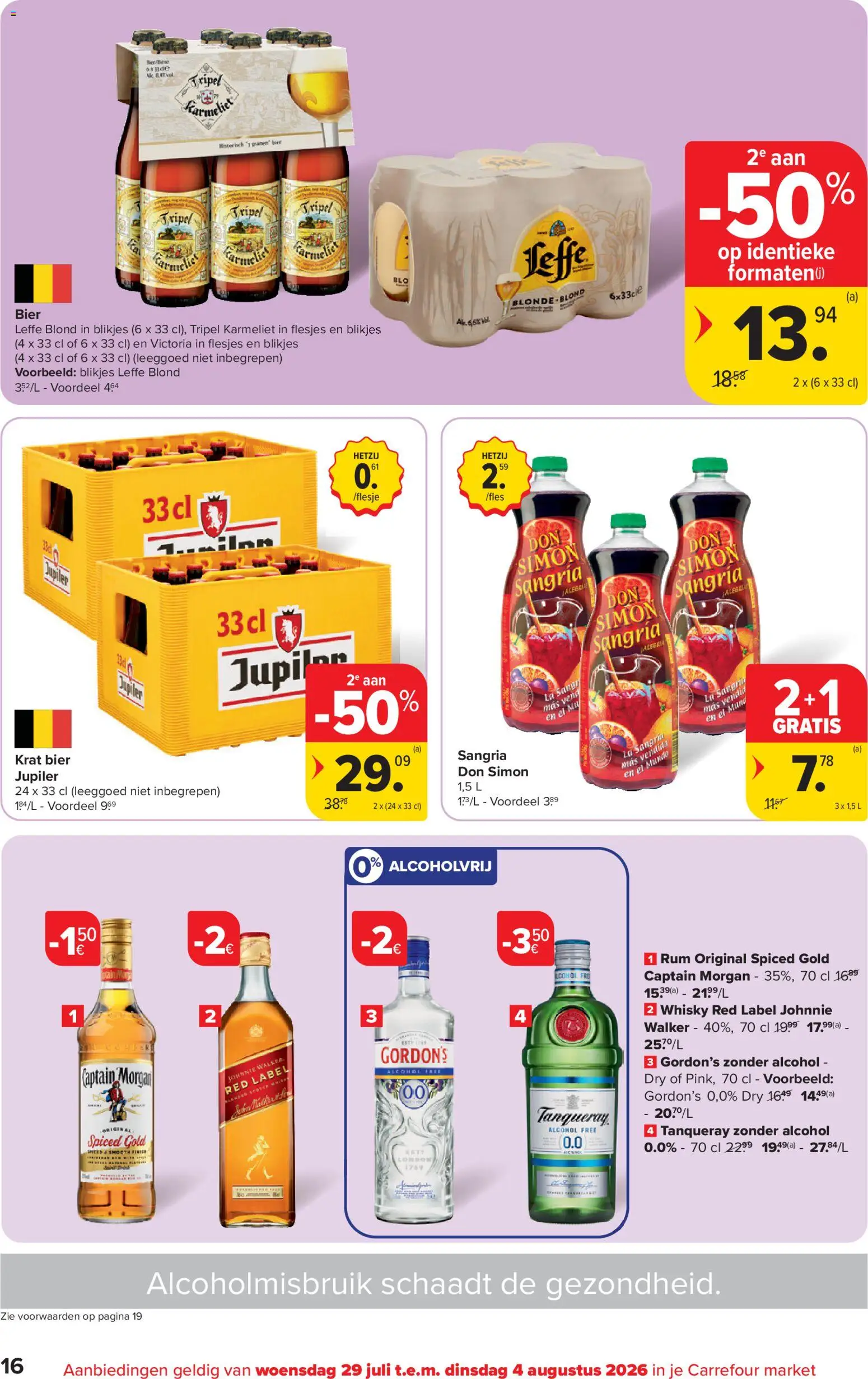 {H1} | Pagina: 16 | Producten: Granen, Whisky, La, Alcohol