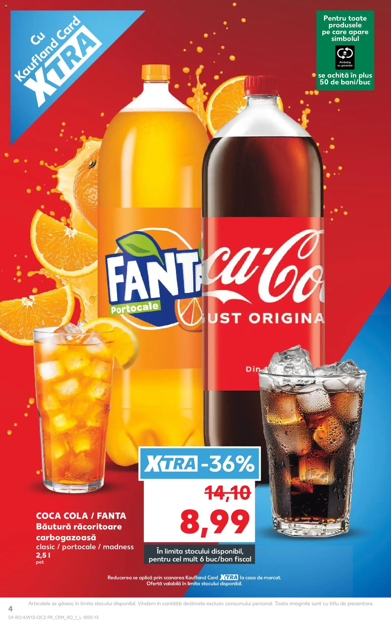 Noul catalog Kaufland – valabil de la 25.03.2026 | Pagină: 4 | Produse: Amerikan servis, Portocale