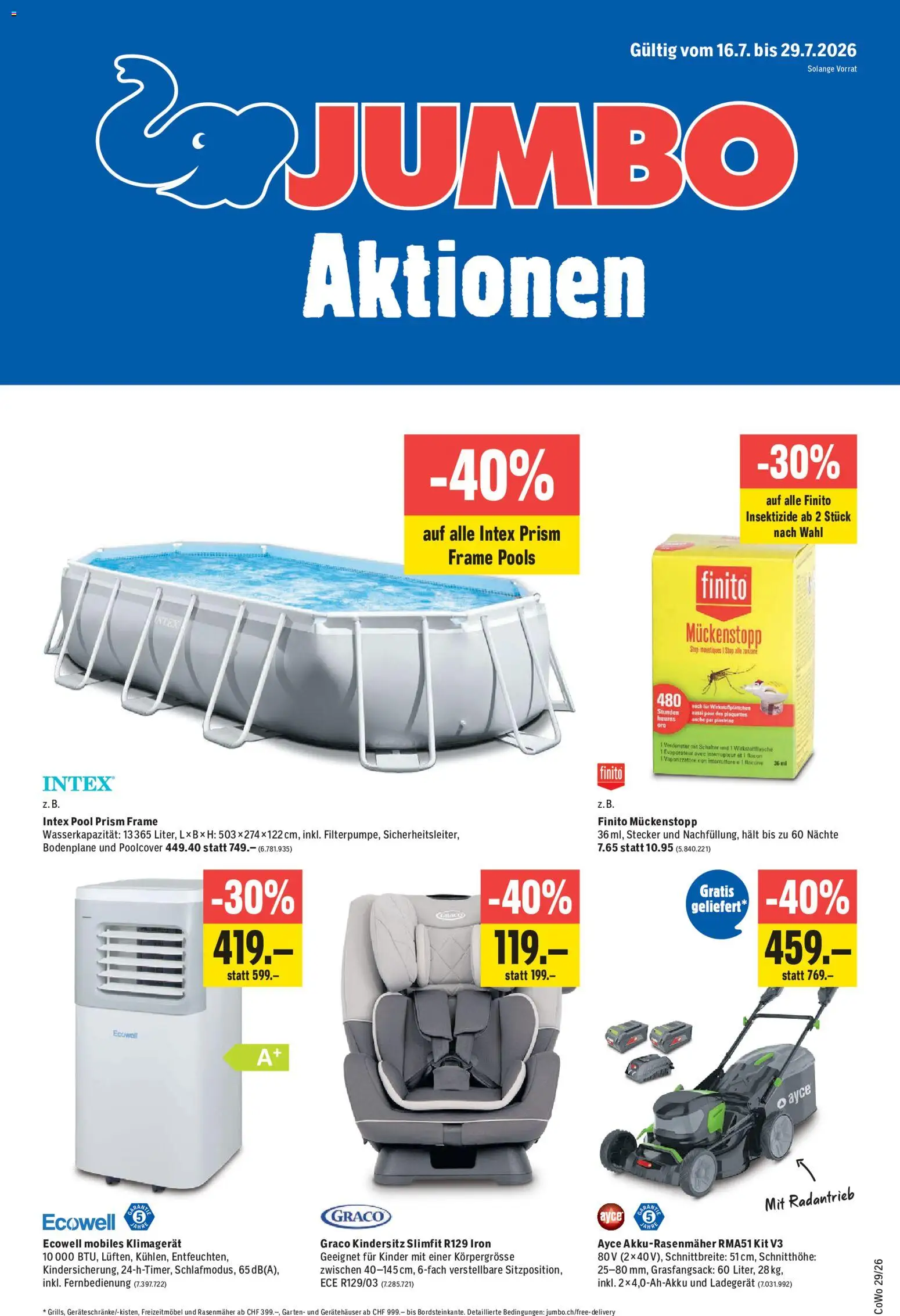 Jumbo aktionen – gültig ab 16.07.2026 | Seite: 1