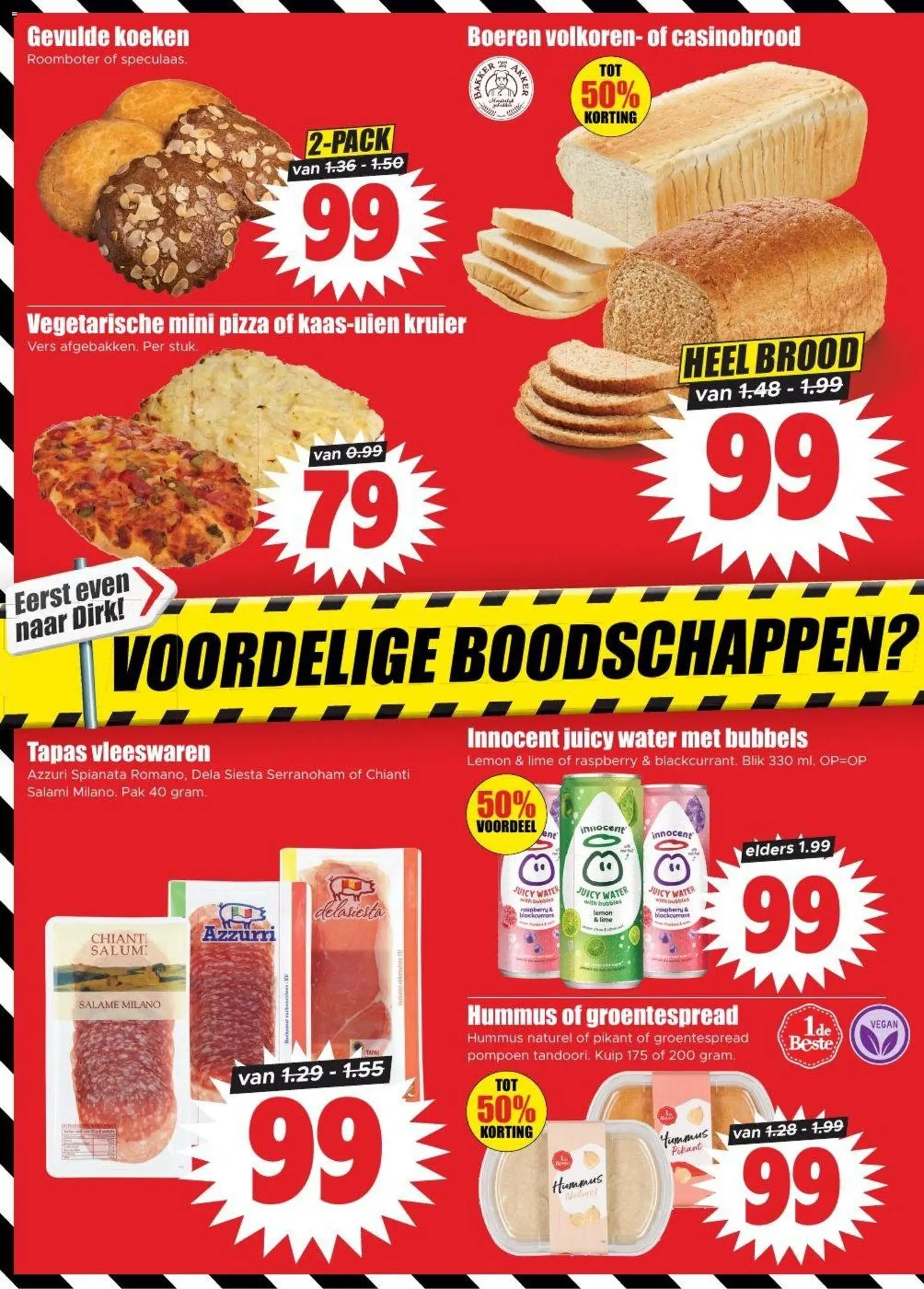 {H1} | Pagina: 5 | Producten: Pizza, Roomboter, Vleeswaren, Pompoen
