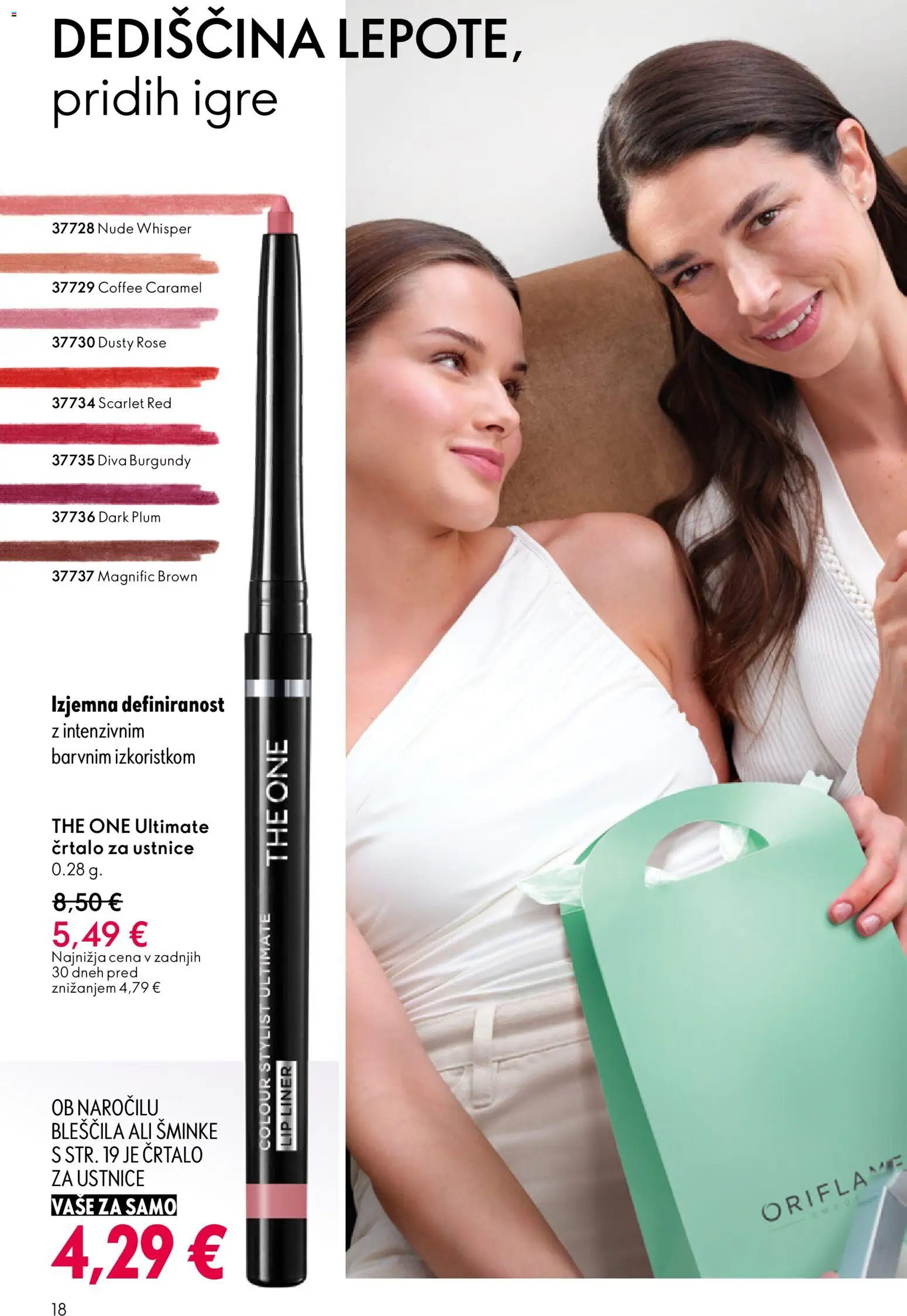 Novi Oriflame katalog ponudbe – veljaven od 13.05.2026 | Stran: 18