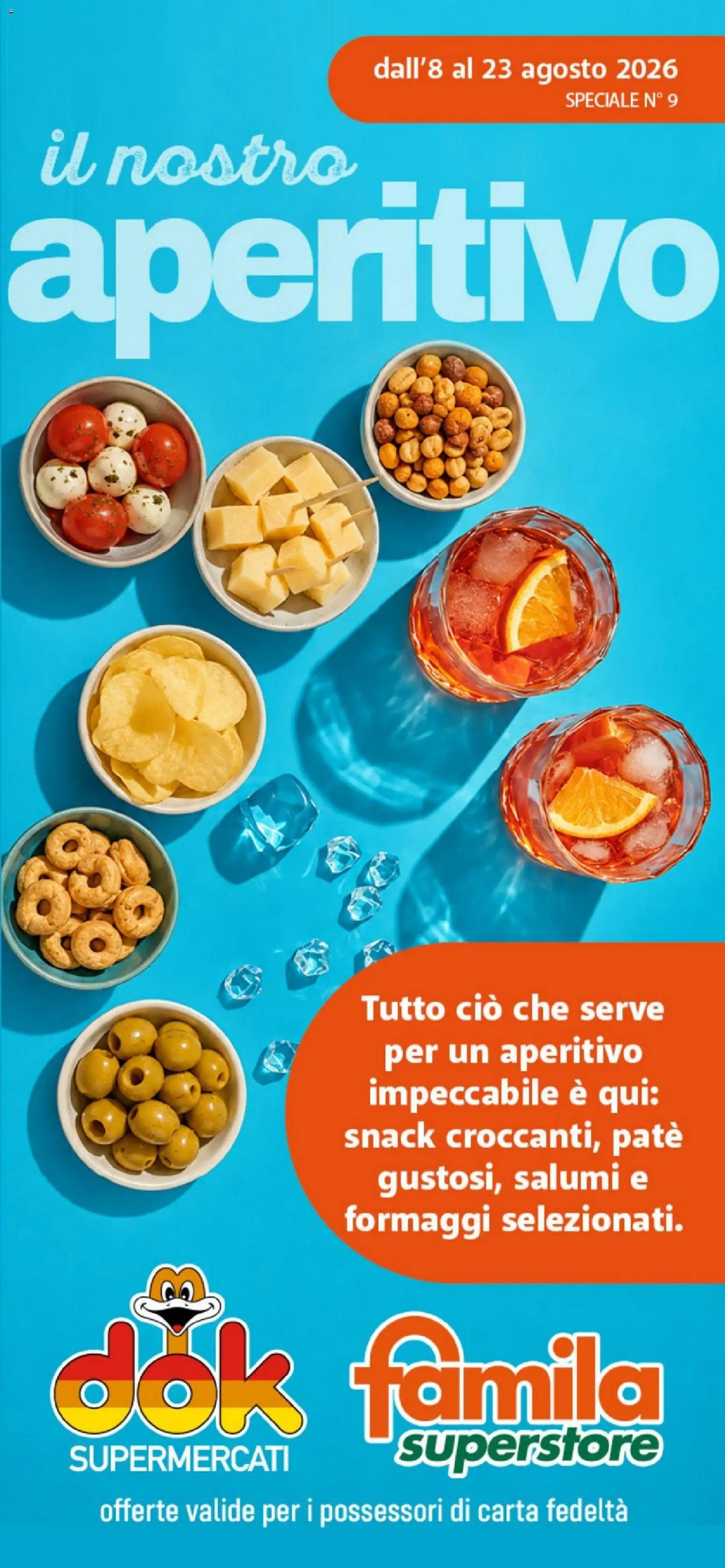 Volantino DOK del 08/08/2026 | Pagina: 1 | Prodotti: Paté, Aperitivo