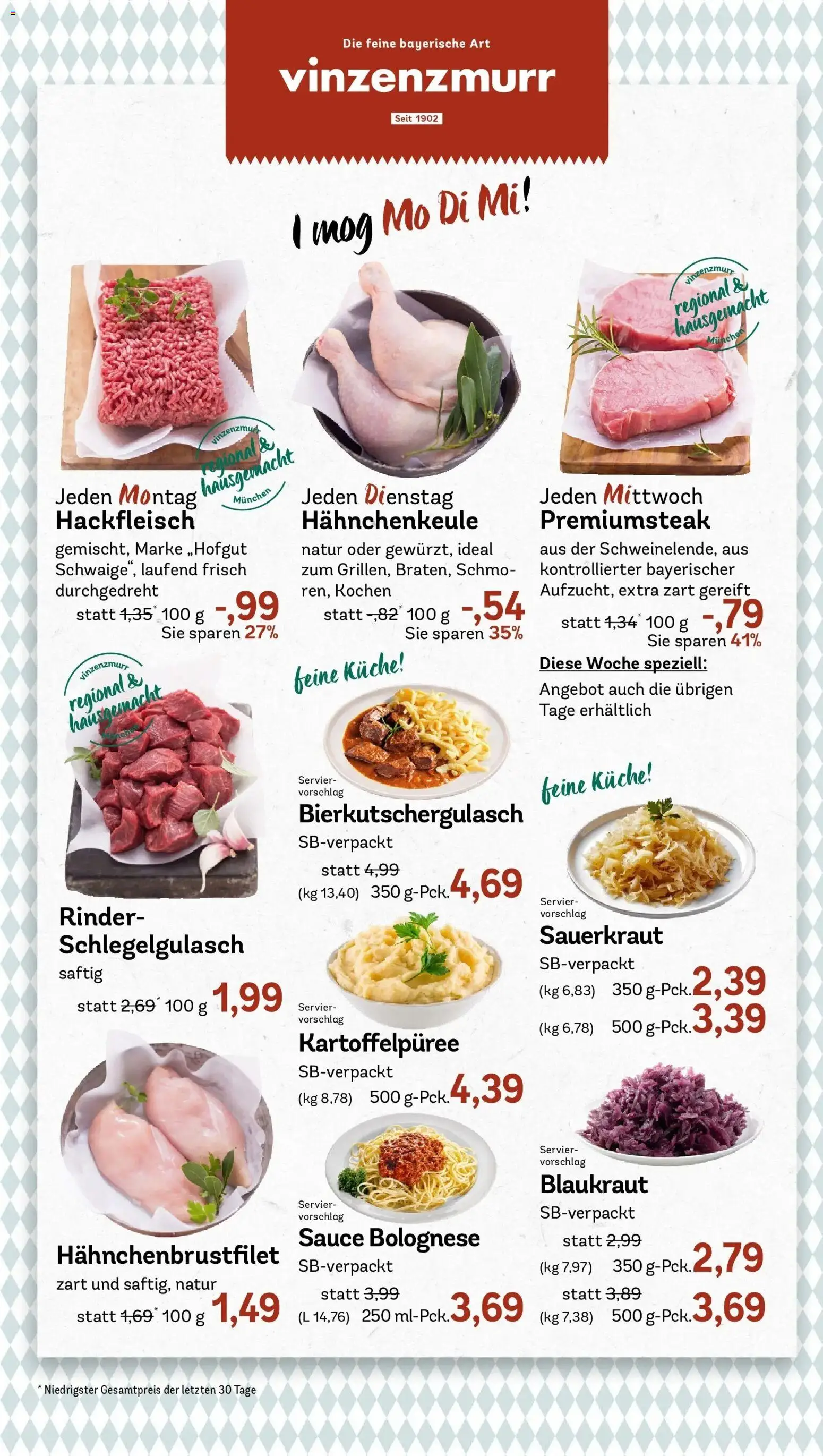 REWE Prospekt ab 21.09.2026 zum Blättern » Angebote | Seite: 14 | Produkte: Küche, Hackfleisch