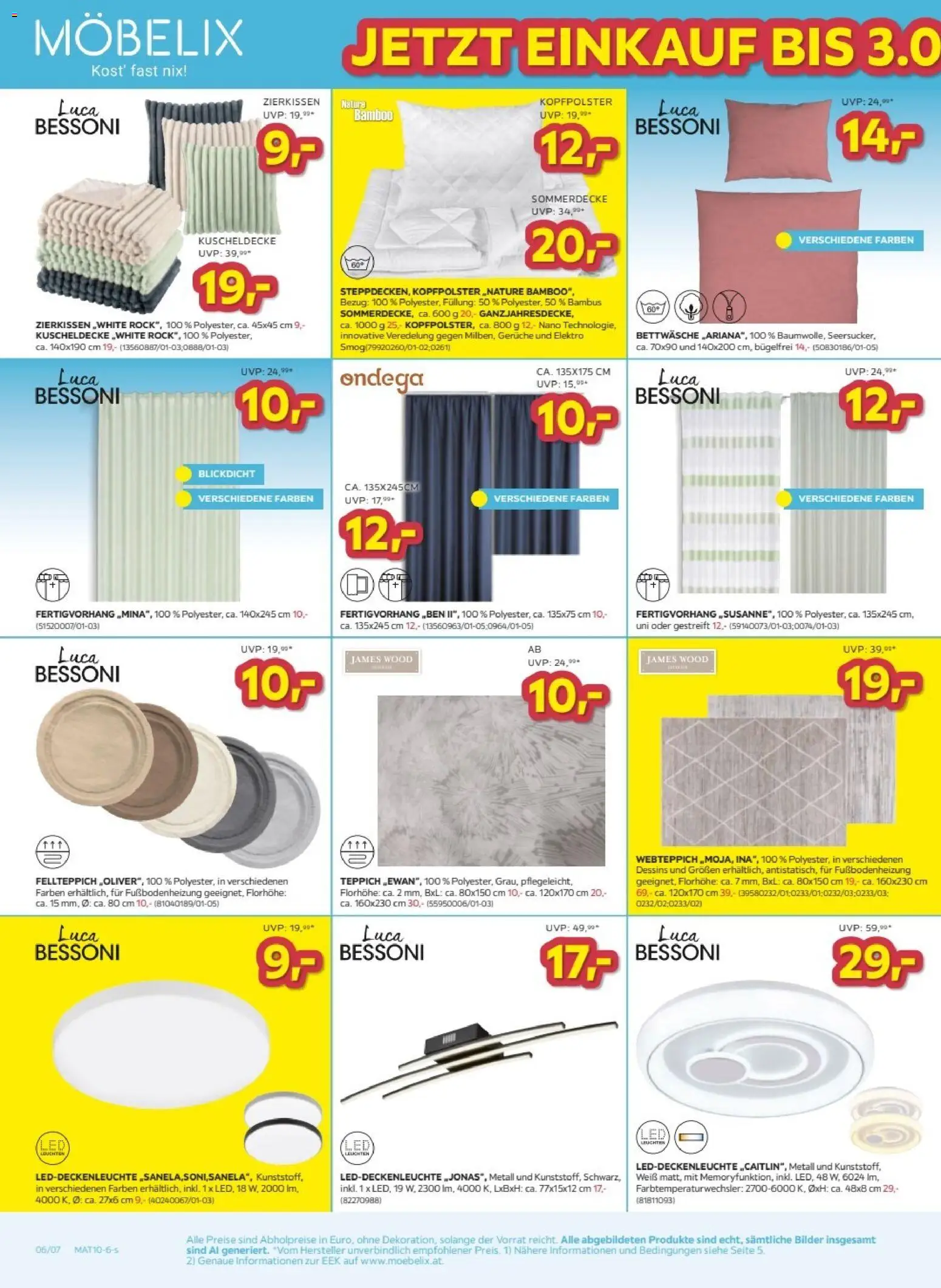Möbelix JUBILÄUM gültig ab 20.10.2026 | Seite: 6 | Produkte: Teppich