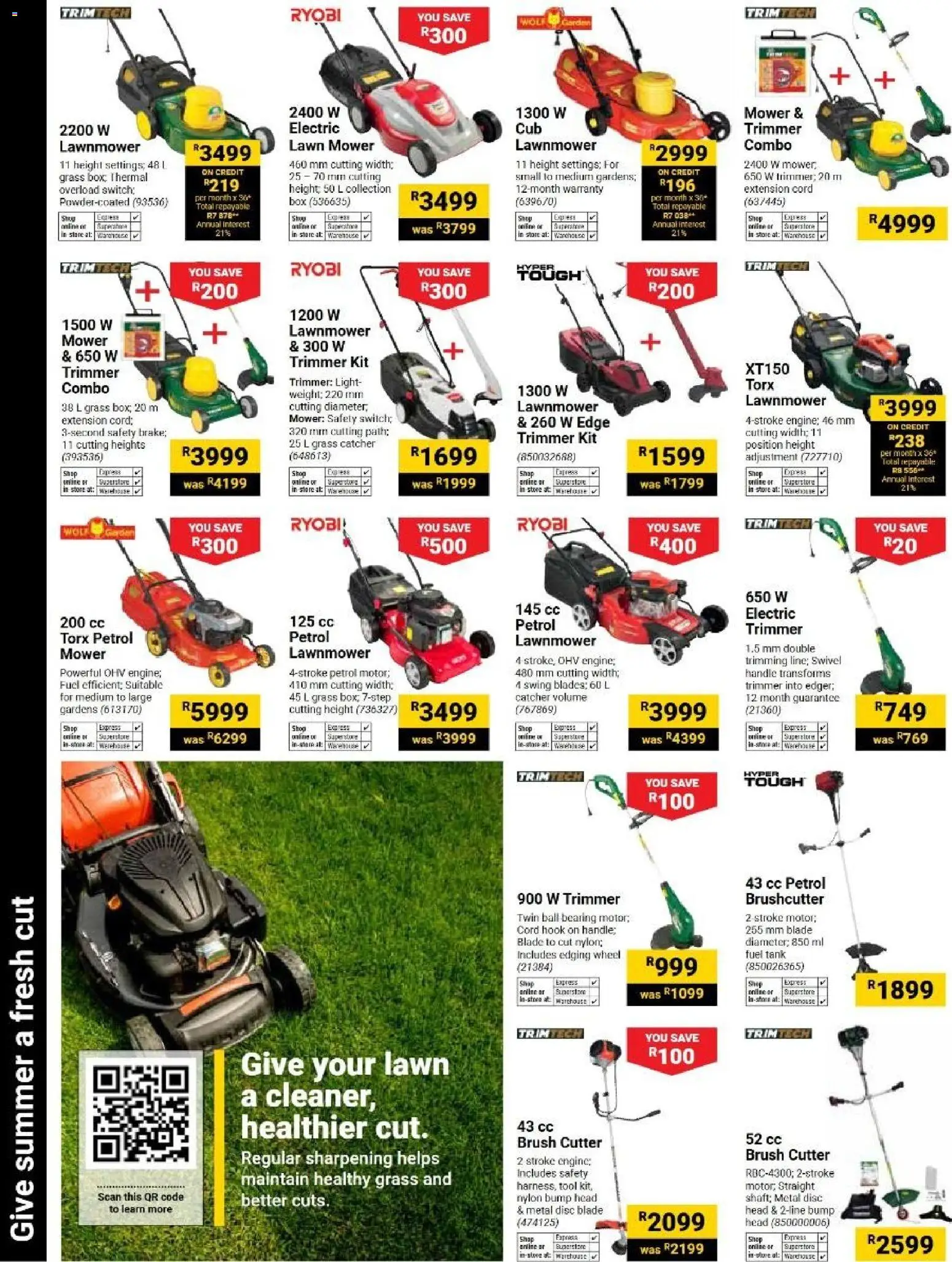 New Builders catalogue – valid from 06/10/2026 | Page: 8 | Products: Tank, Mower, Box, Brush