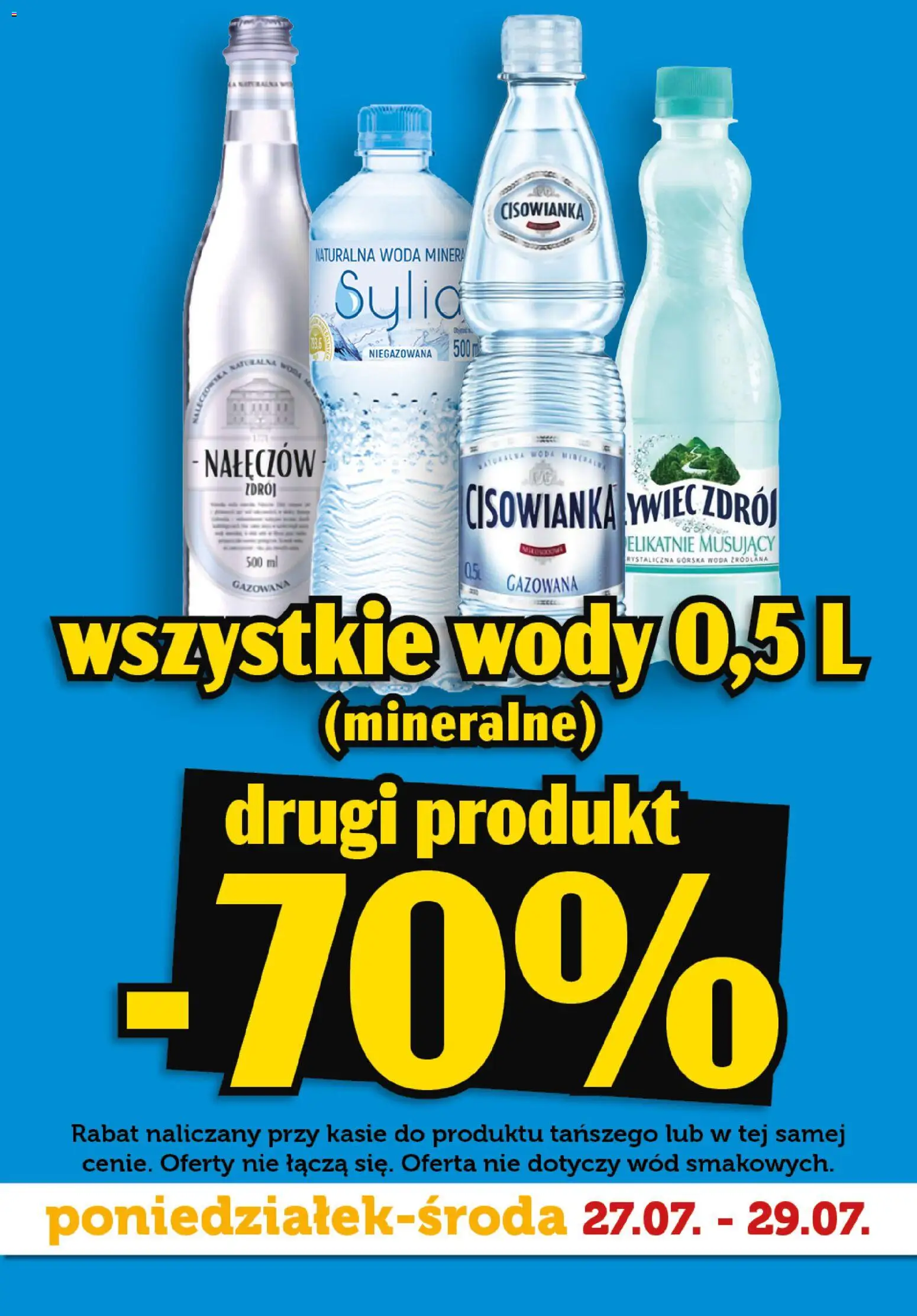 Topaz gazetka - Superstart tygodnia od 27.07.2026 | Strona: 3 | Produkty: Woda źródlana, Woda