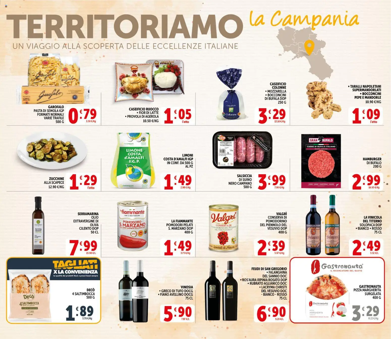 Volantino Decò del 11.05.2026 | Pagina: 9 | Prodotti: Pizza, Pepe, Pomodori, Bufalo