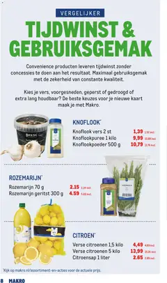 Makro folder - Horeca Magazine - Voorbeeld van een folder van Makro, geldig van 20.04.2026 | Pagina: 8 | Producten: Író, Kaart, Knoflook