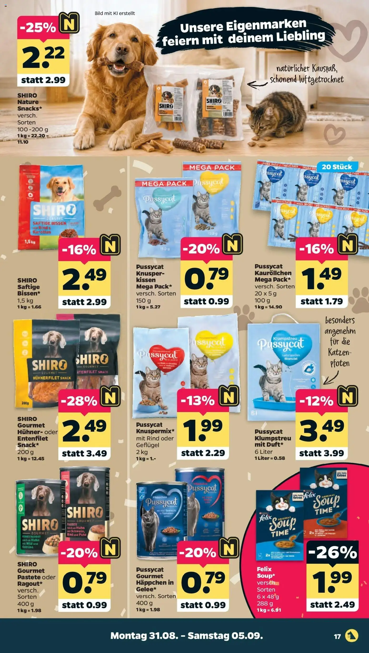 Netto Aktueller Prospekt – gültig ab 30.08.2026 | Seite: 19 | Produkte: Shirt, Pute, Kissen, Tomaten