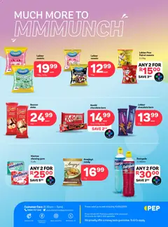 PEP Stores specials catalogue – valid from 23.04.2026 | Page: 4 | Products: Sweets, Chocolate