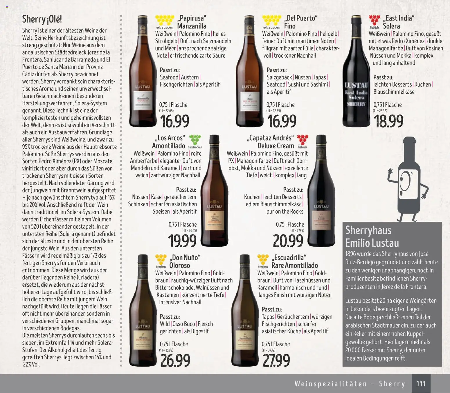 Edeka Struve Wein– und Spirituosen – gültig ab 14.11.2025 | Seite: 111 | Produkte: Käse, Küche, Finish, Schinken