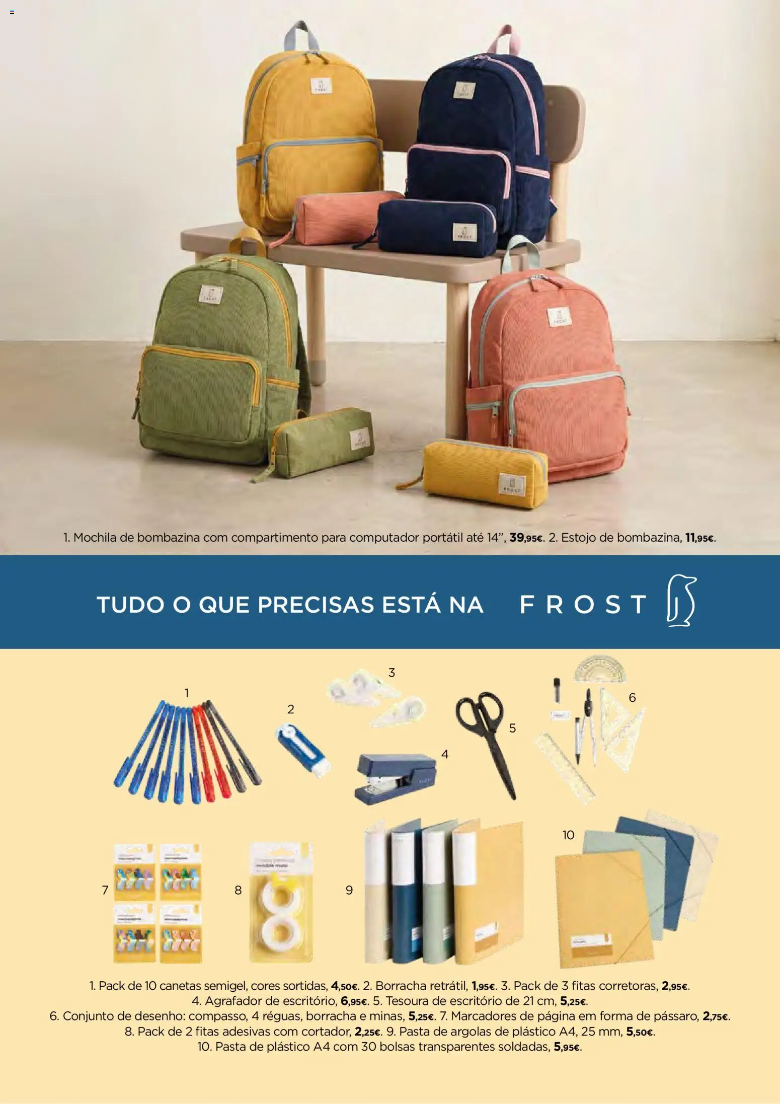 El Corte Ingles Regresso as Aulas │ válido de 28/08/2026 | Página: 35 | Produtos: Agrafador, Mochila, Computador, Computador portátil