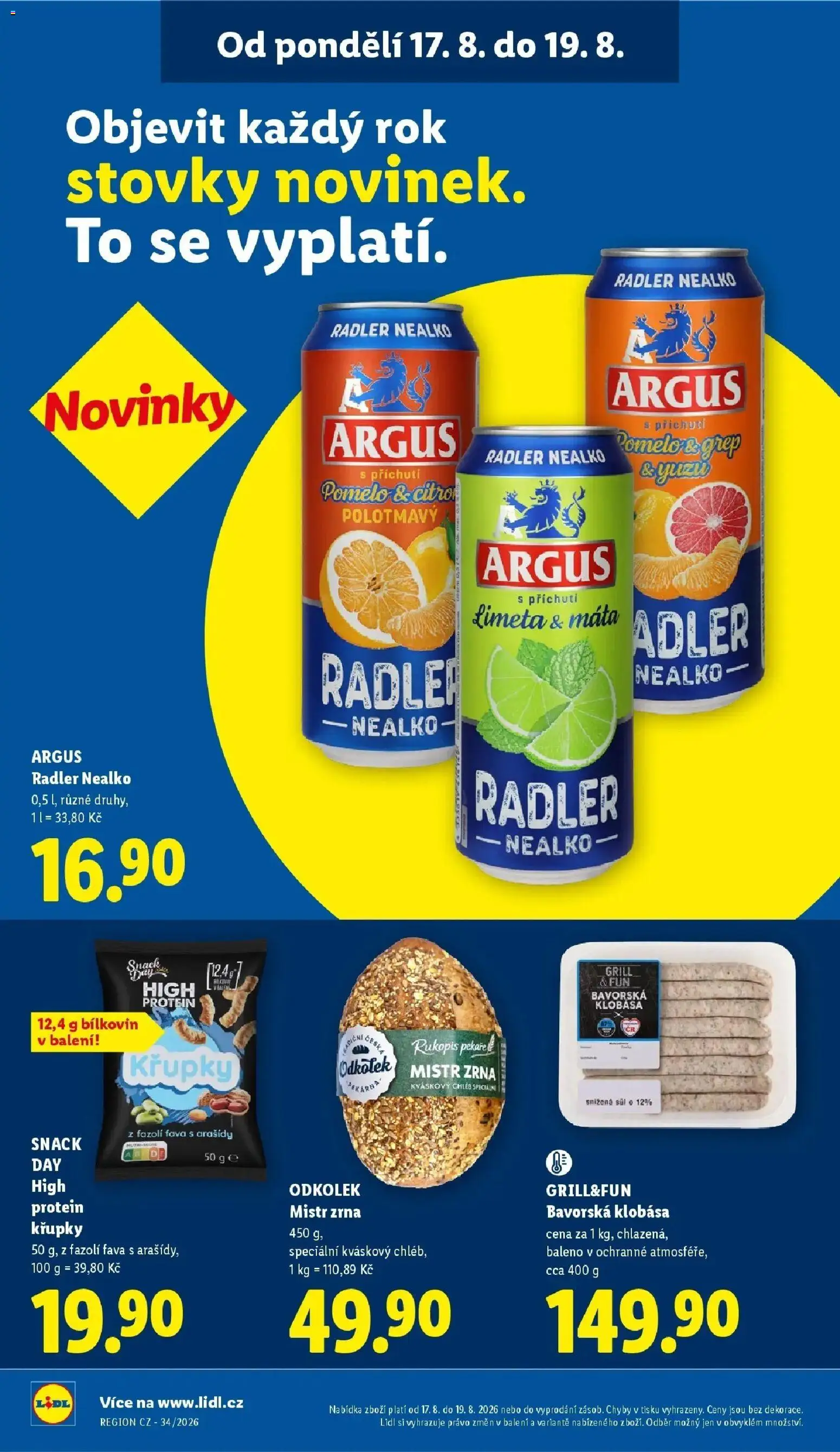 Lidl leták od 17.08.2026 - Nový akční leták | Strana: 34