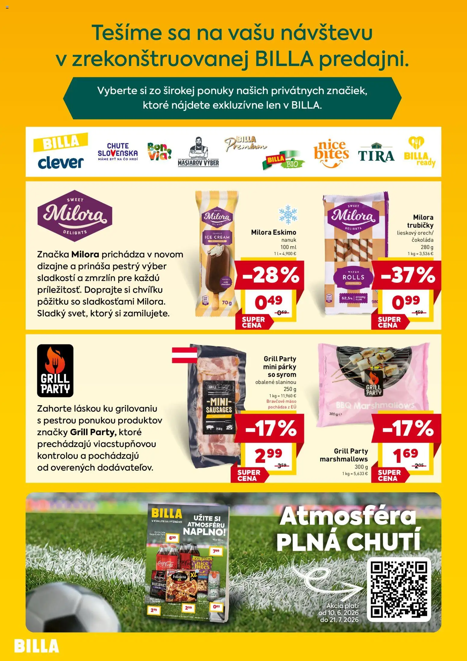 Nové Billa akcie – leták je platný od 24.06.2026 | Strana: 2
