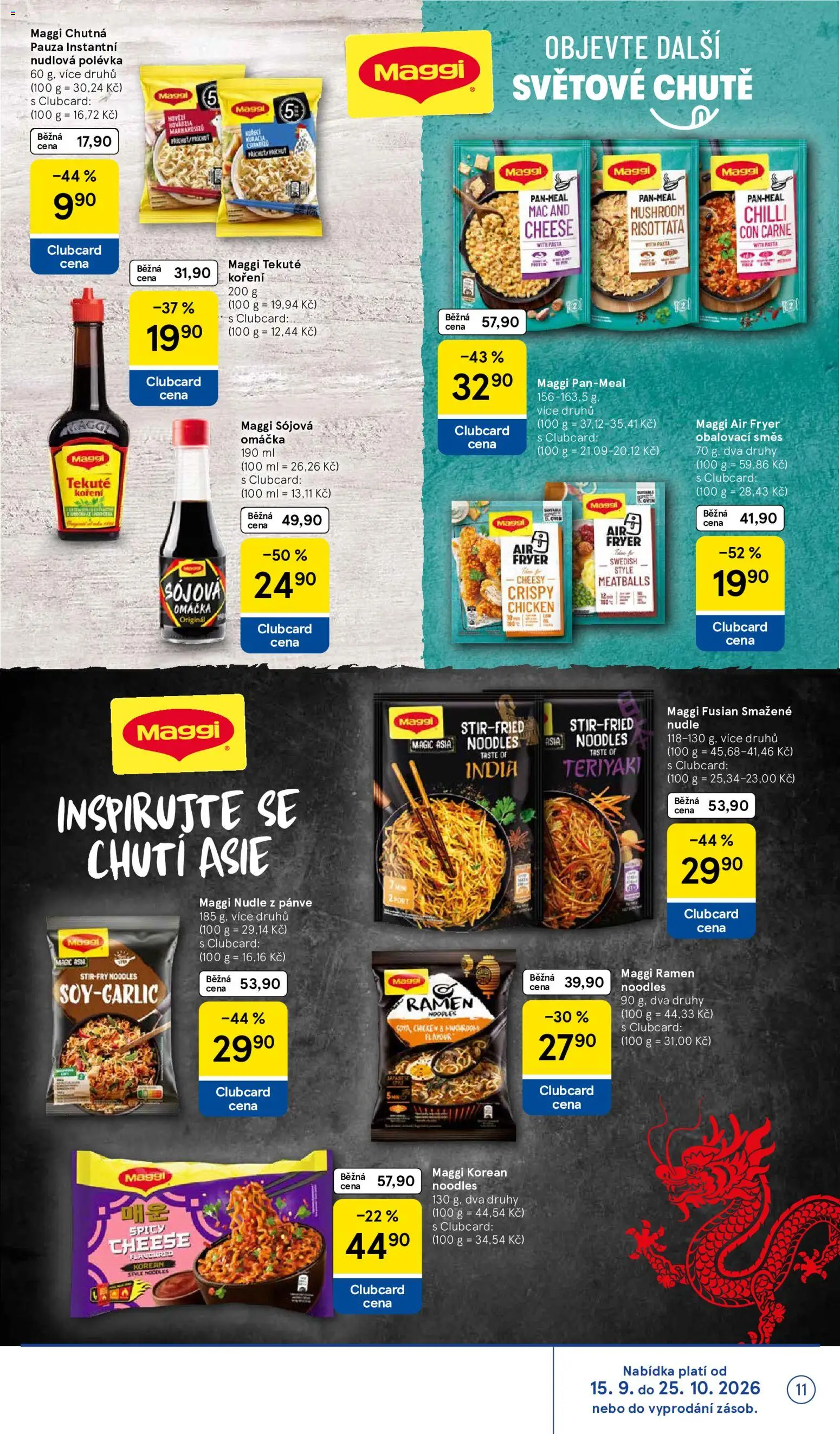 Tesco leták - Značky, které máte rádi od 30.09.2026 | Strana: 11