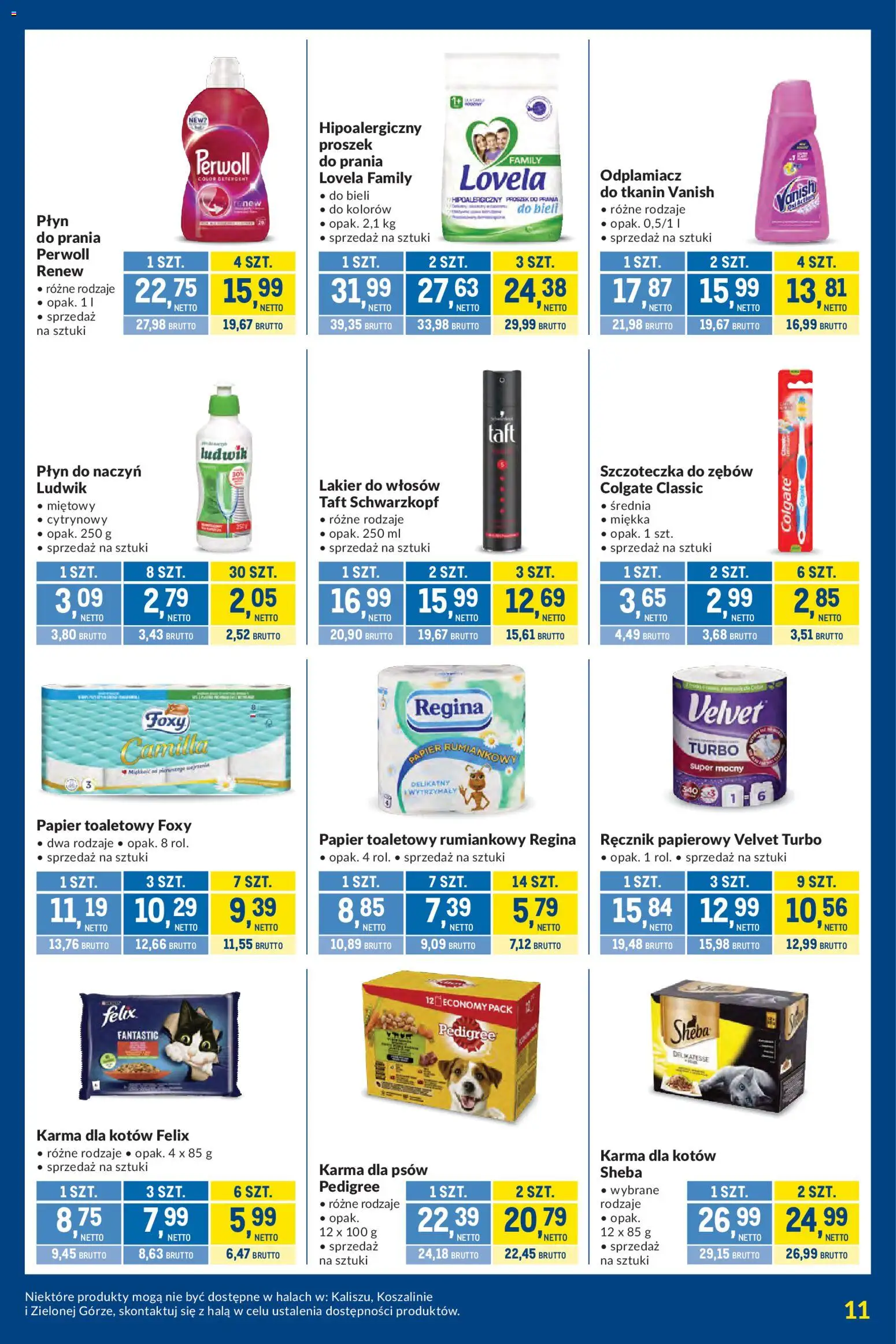 Makro gazetka - Kupujesz więcej płacisz mniej od 12.05.2026 | Strona: 11 | Produkty: Szczoteczka do zębów, Karma dla psów, Lovela, Ręcznik papierowy