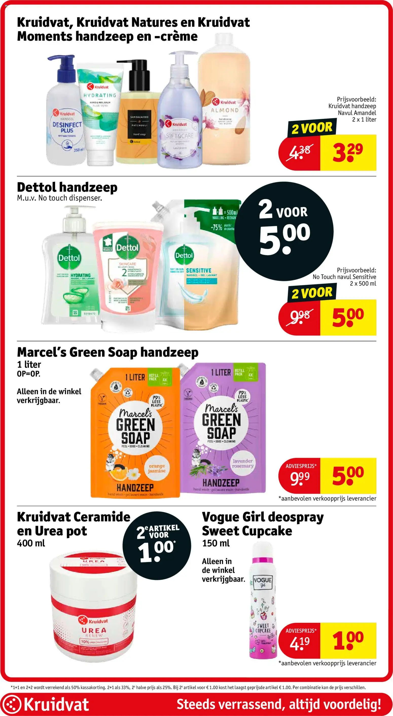 {H1} | Pagina: 53 | Producten: Deodorant, Kan, Handzeep, Gel