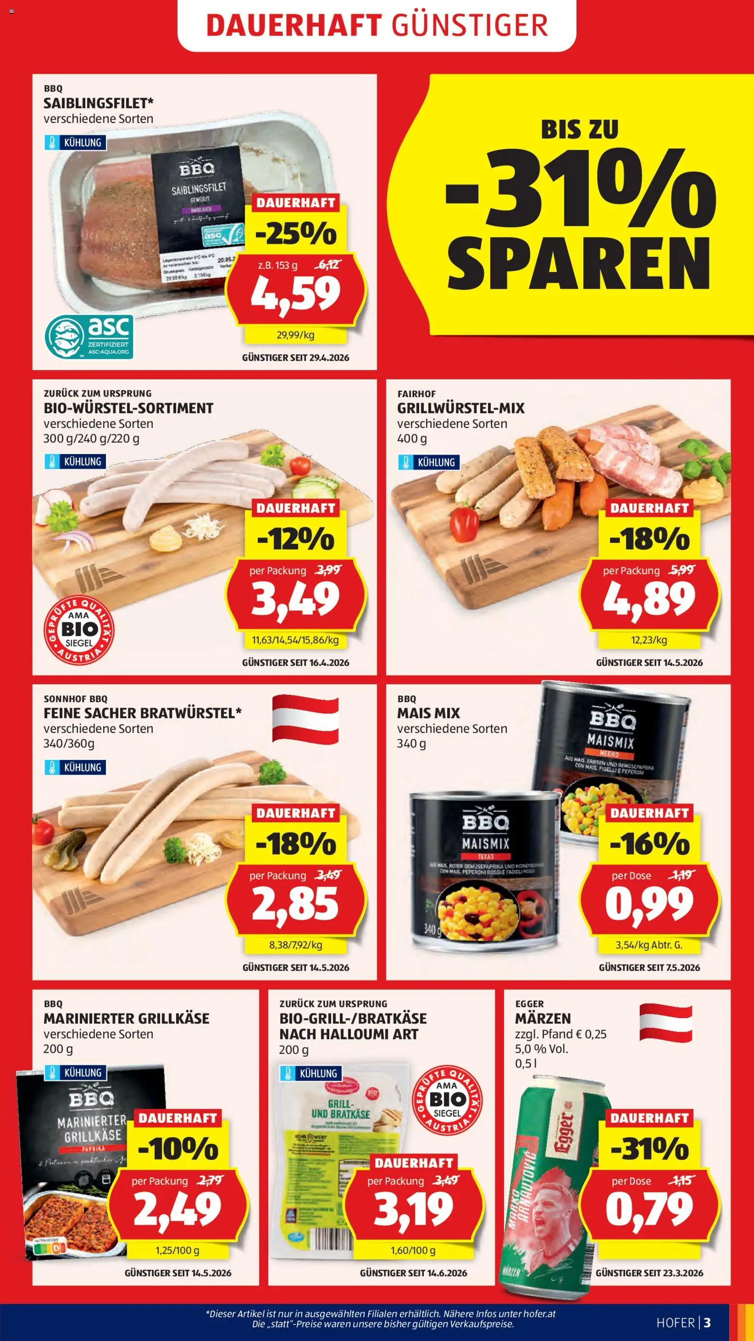 Hofer Flugblatt gültig ab 29.05.2026 | Seite: 5 | Produkte: Grill