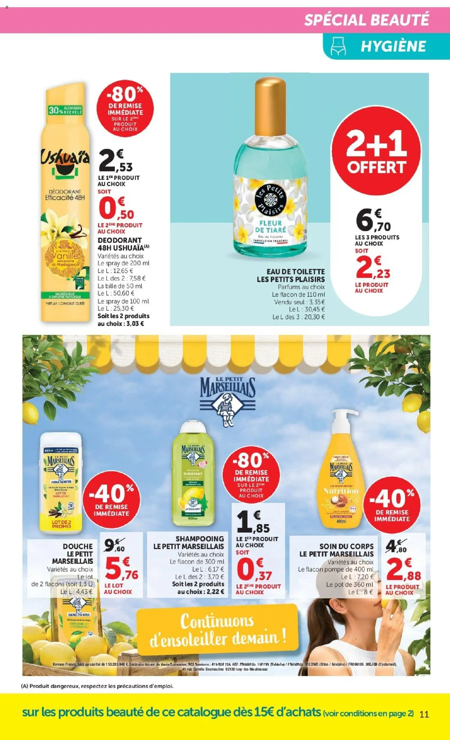 {H1} | Page: 11 | Produits: Parfums, Shampooing, Déodorant, Douche