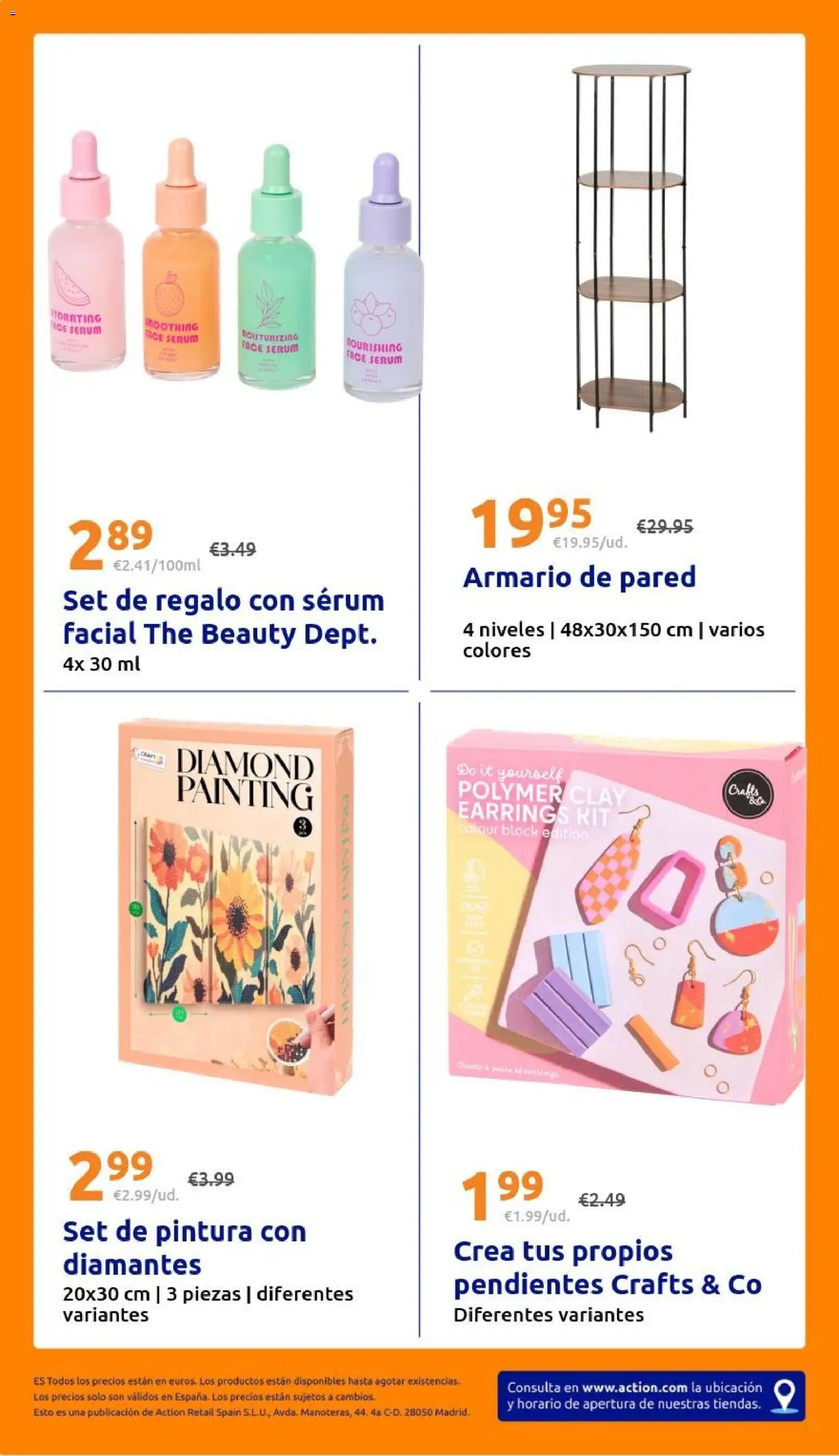 Action folleto │ válido desde el 07/10/2026 | Página: 30 | Productos: Pendientes, Sérum, Armario