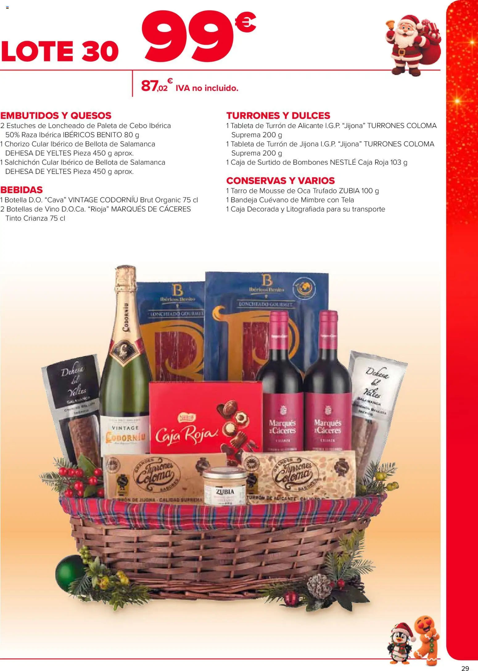 Carrefour Cestas de Navidad │ válido desde el 17/10/2026 | Página: 29