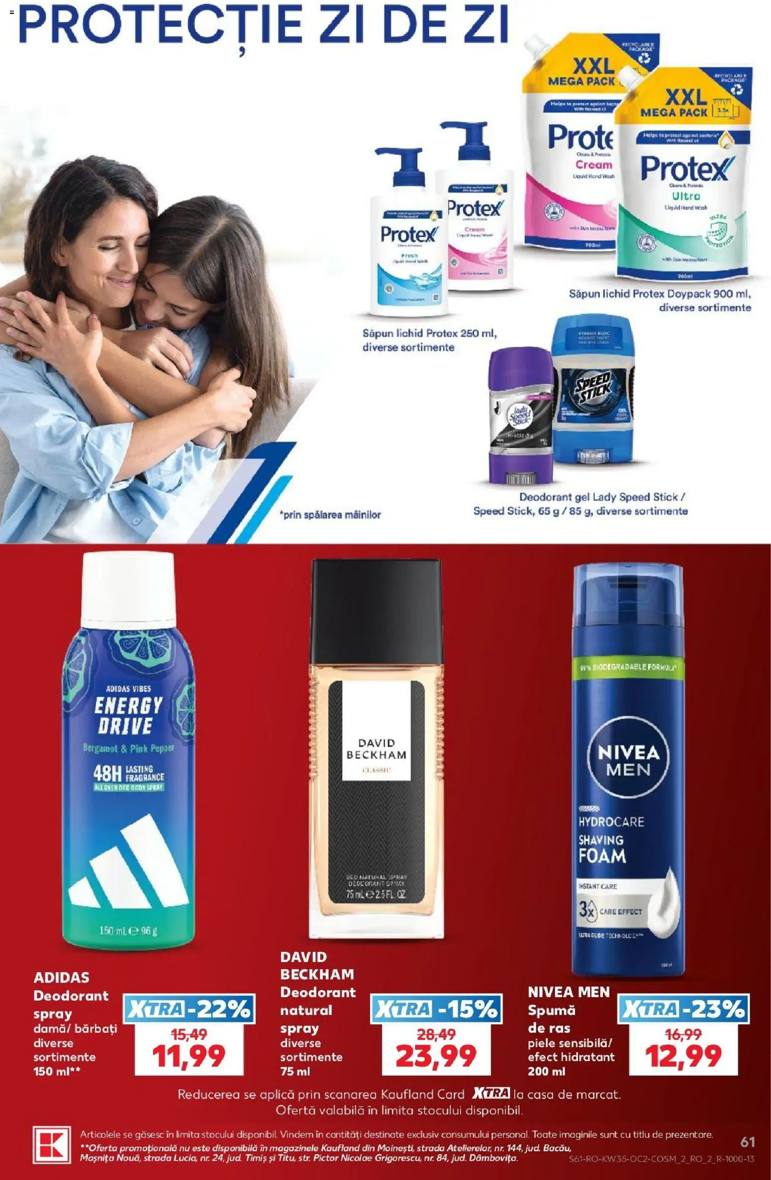 Noul catalog Kaufland – valabil de la 26.08.2026 | Pagină: 61 | Produse: Aplică, Body, Săpun, Săpun lichid