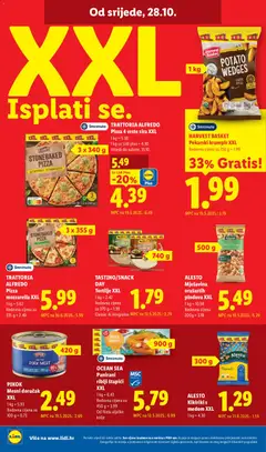 HARVEST BASKET Pekarski krumpir XXL, Smrznuti pekarski krumpir XXL - Pregled kataloga iz trgovine Lidl, vrijedi od 26.10.2026 | Stranica: 70