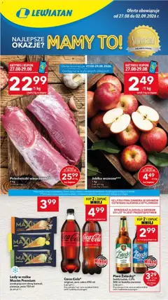 Pogląd oferty "Lewiatan gazetka - Ostrów Wielkopolski" - ważna od 27.08.2026