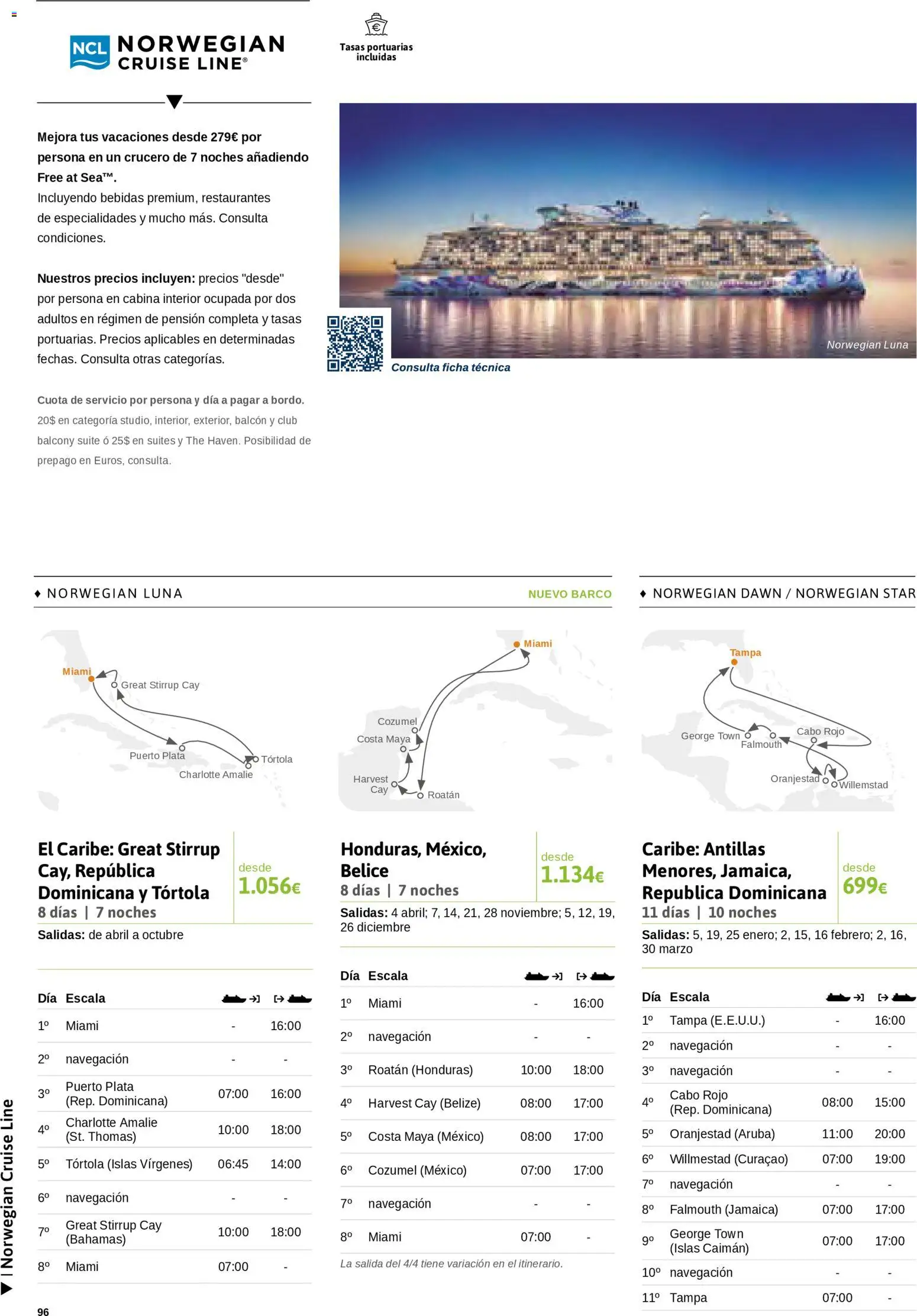 Viajes El Corte Inglés Cruceros marítimos │ válido desde el 01.01.2026 | Página: 97 | Productos: Navegación