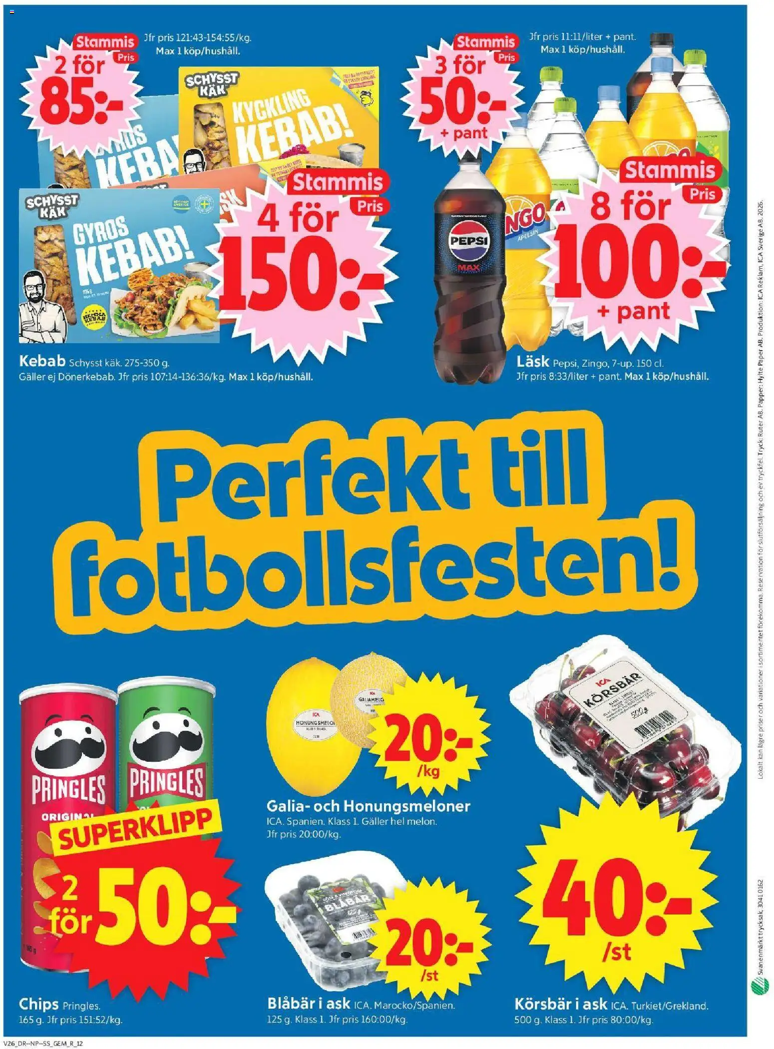 ICA Supermarket reklamblad aktuell från 22/06/2026 | Sida: 12