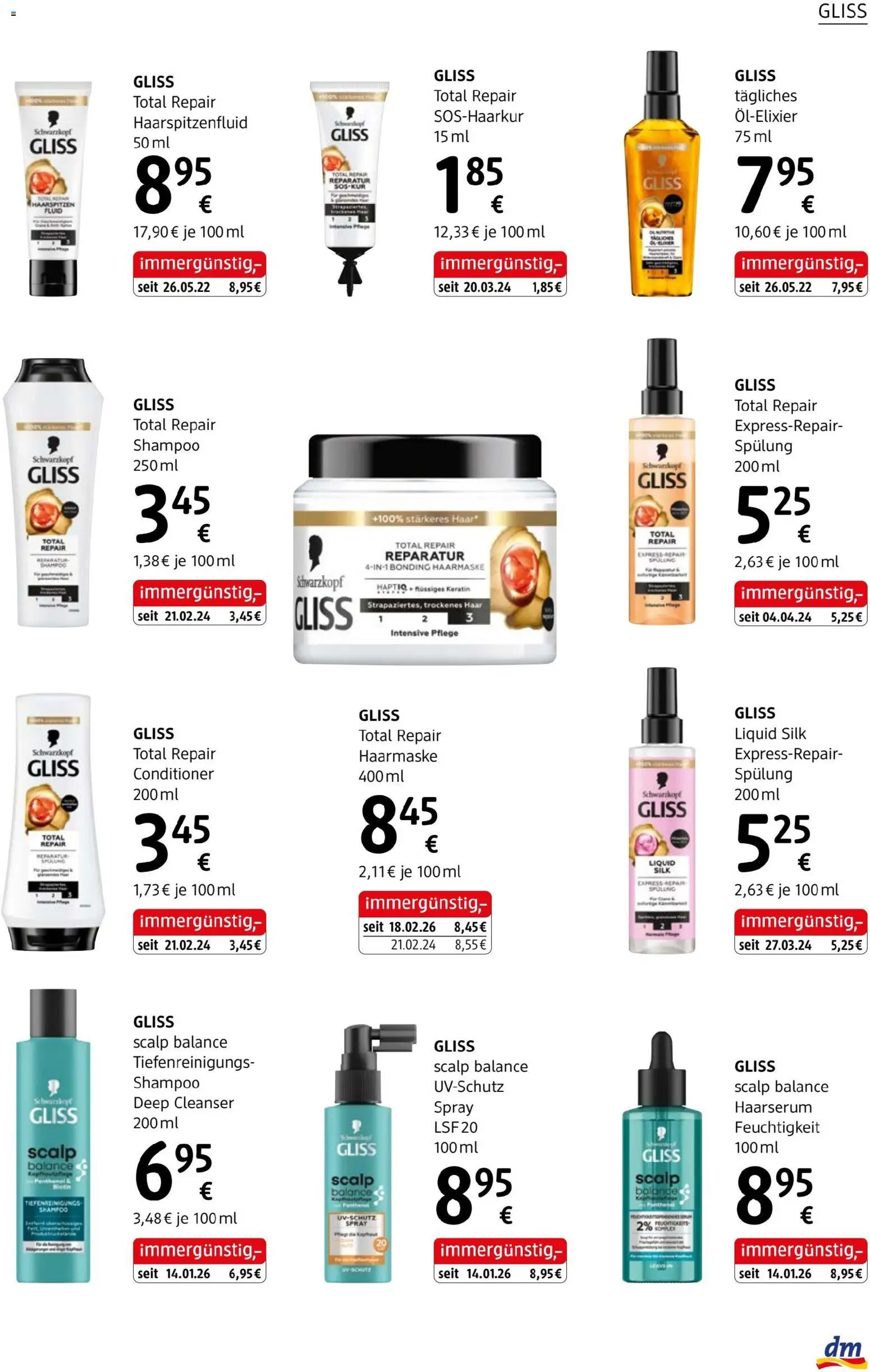 dm drogerie markt Journal Juli 2026 von 09.07.2026 - Aktuelle Angebote | Seite: 13 | Produkte: Shampoo, Spülung, Haarmaske