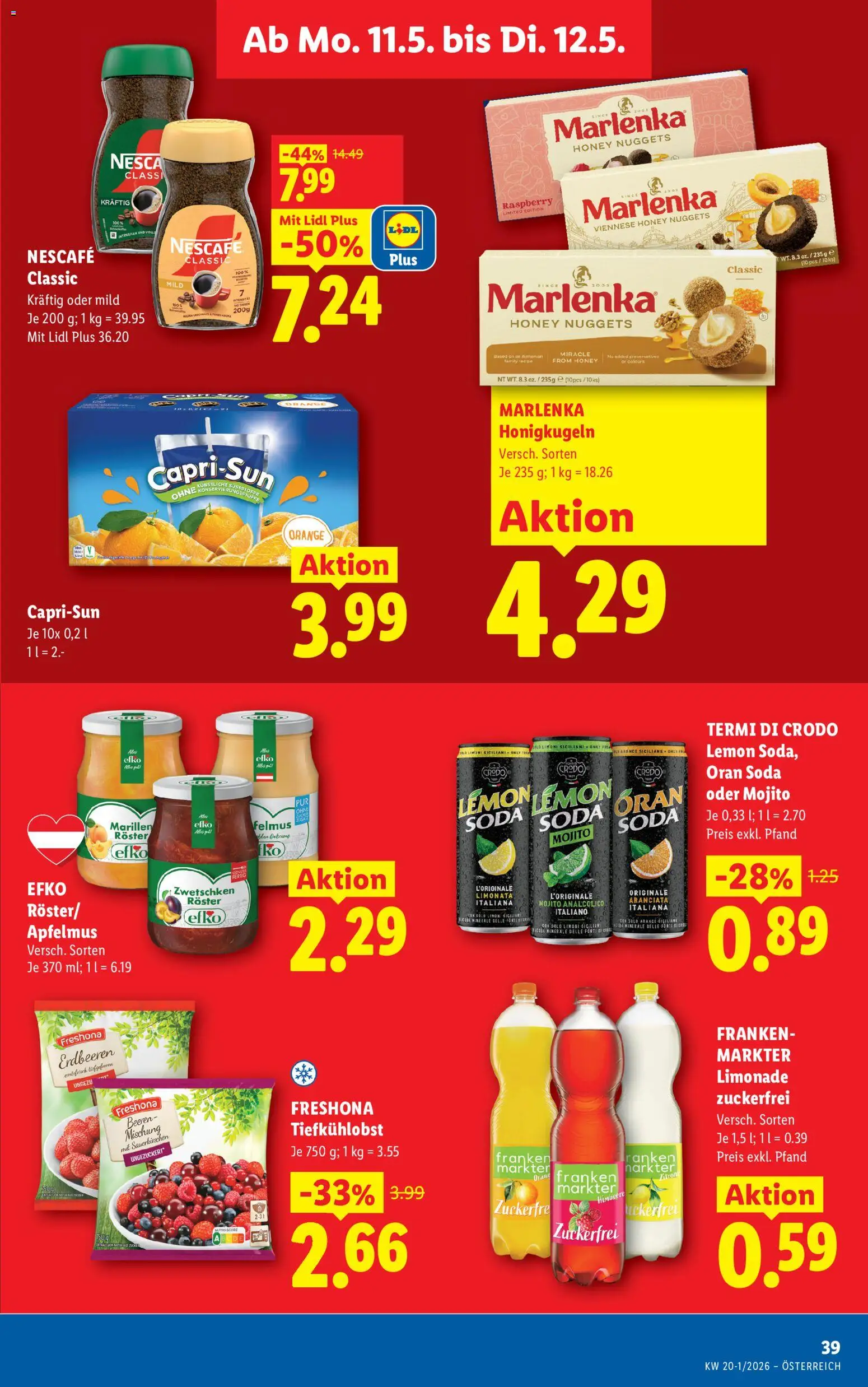 Lidl Flugblatt - Eisenstadt, Ebenfurth, Mattersburg gültig ab 07.05.2026 | Seite: 46 | Produkte: Erdbeeren, Zitrone