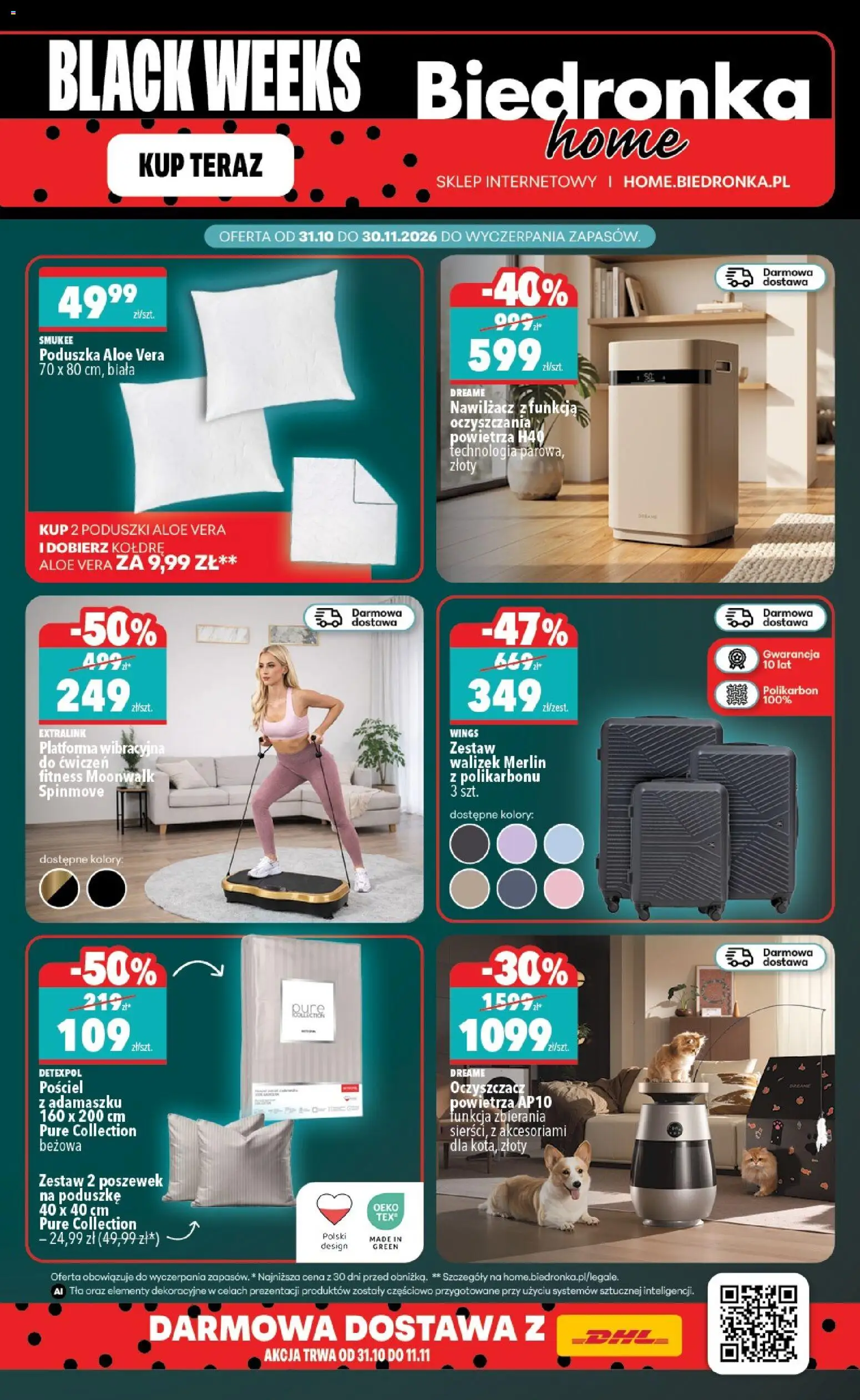 Biedronka Polsko Black Friday od 31.10.2026 | Strana: 3 | Produkty: Aloe vera